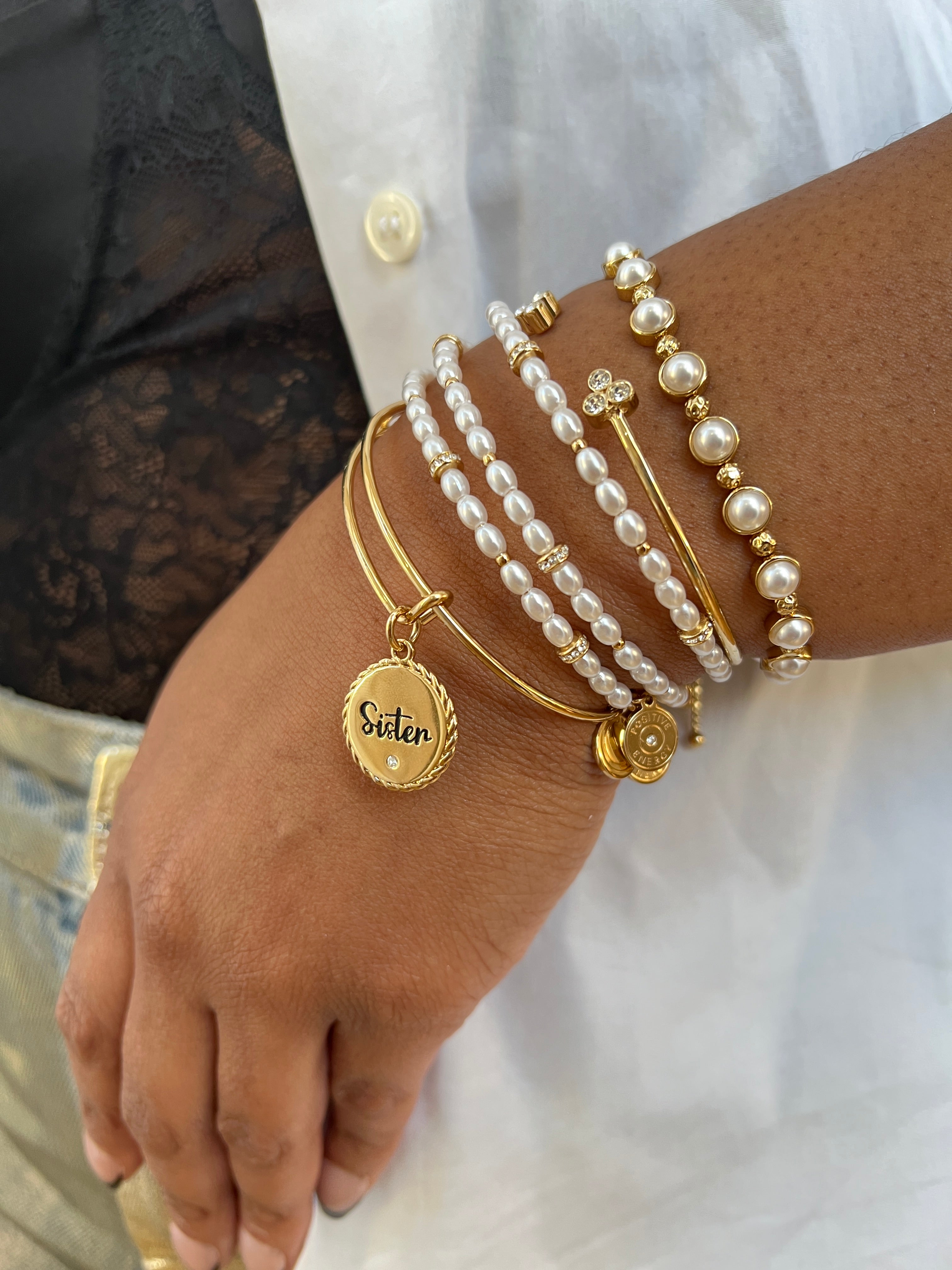 Elegant Freshwater Pearl Bracelet for Women - Handmade Natural Pearls Jewelry Gift for Wedding, Anniversary & Special Occasions