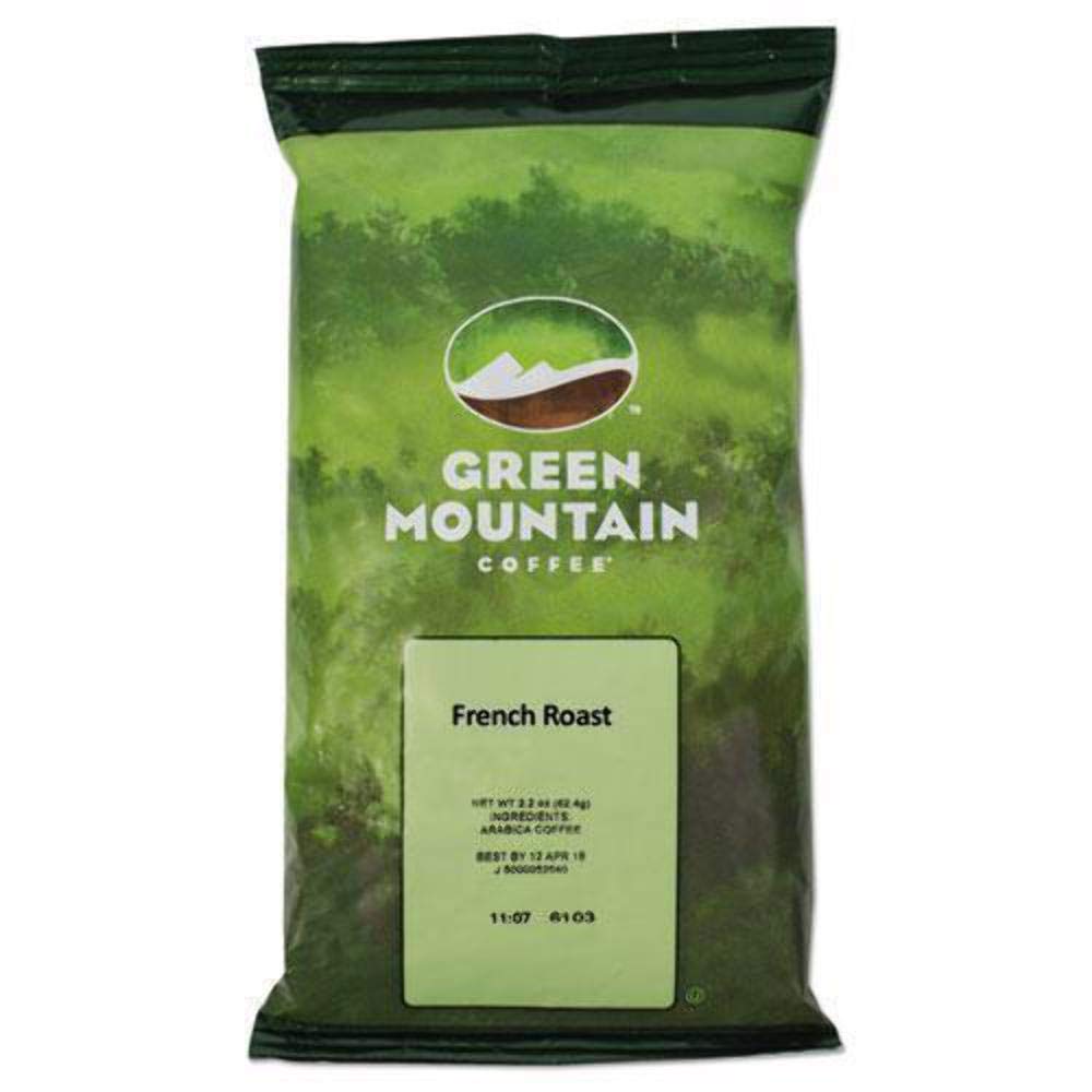 Green Mountain Coffee Roasters French Roast Dark Roast Coffee Beans - Bold & Rich Flavor for Home Brewing, Office or Camping
