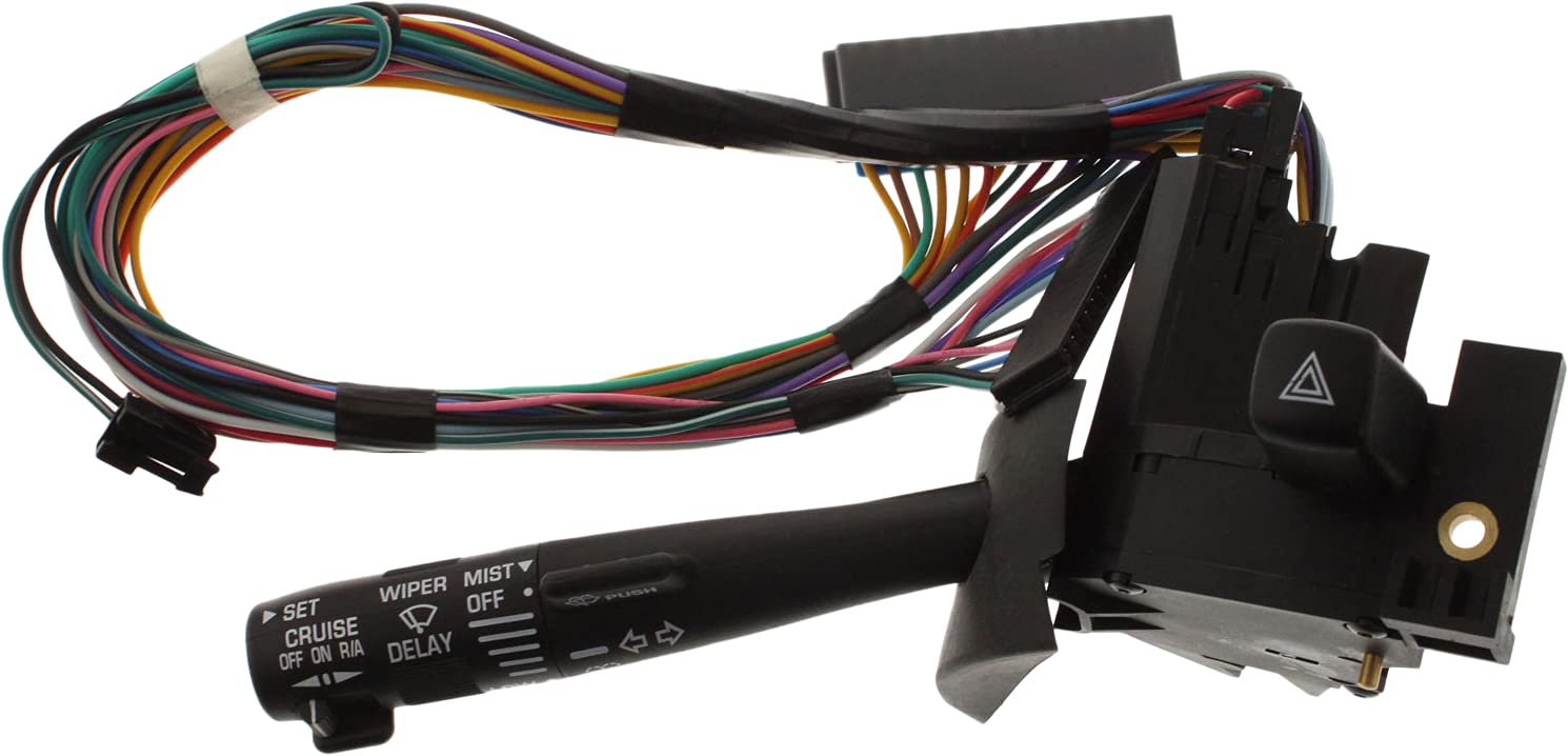 High-Quality Turn Signal Switch, Windshield Wiper & Washer Switch, Cruise Control Switch, Headlight Dimmer & Hazard Flasher Replacement for 1997-2005 Chevrolet Venture – Perfect for DIY Auto Repairs & Smooth Driving Experience