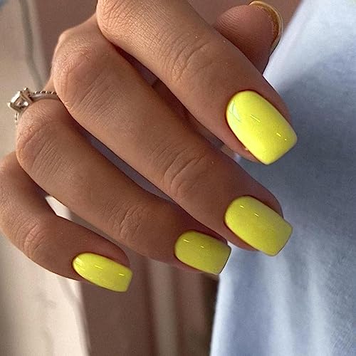 glossy yellow