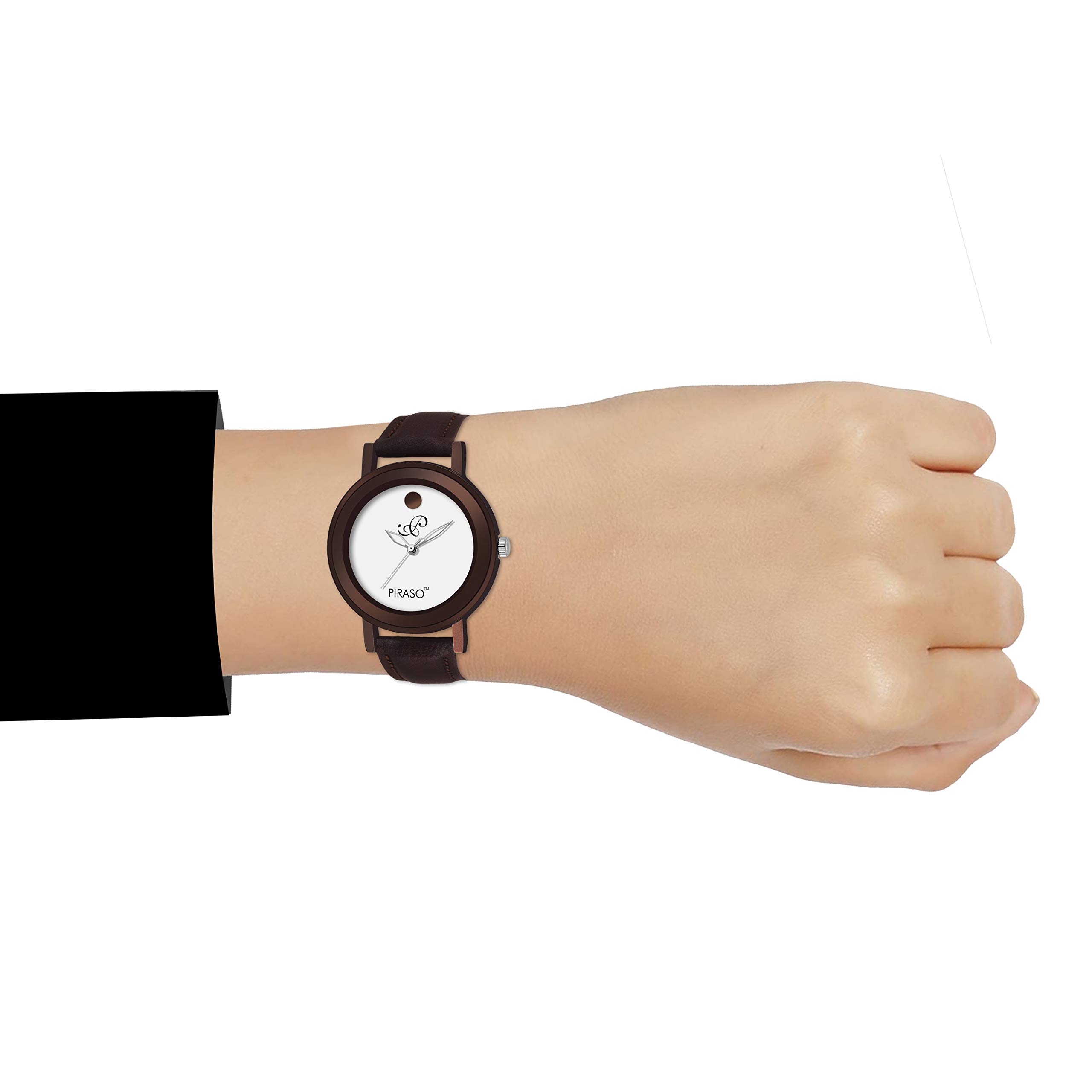 **PIRASO Times Combo Set of 3 Mavado Watches for Women & Girls - Elegant Rose Gold, Black & Gold (PW3-2552-BR-BK-GH) - Perfect for Daily Wear, Office & Special Occasions**