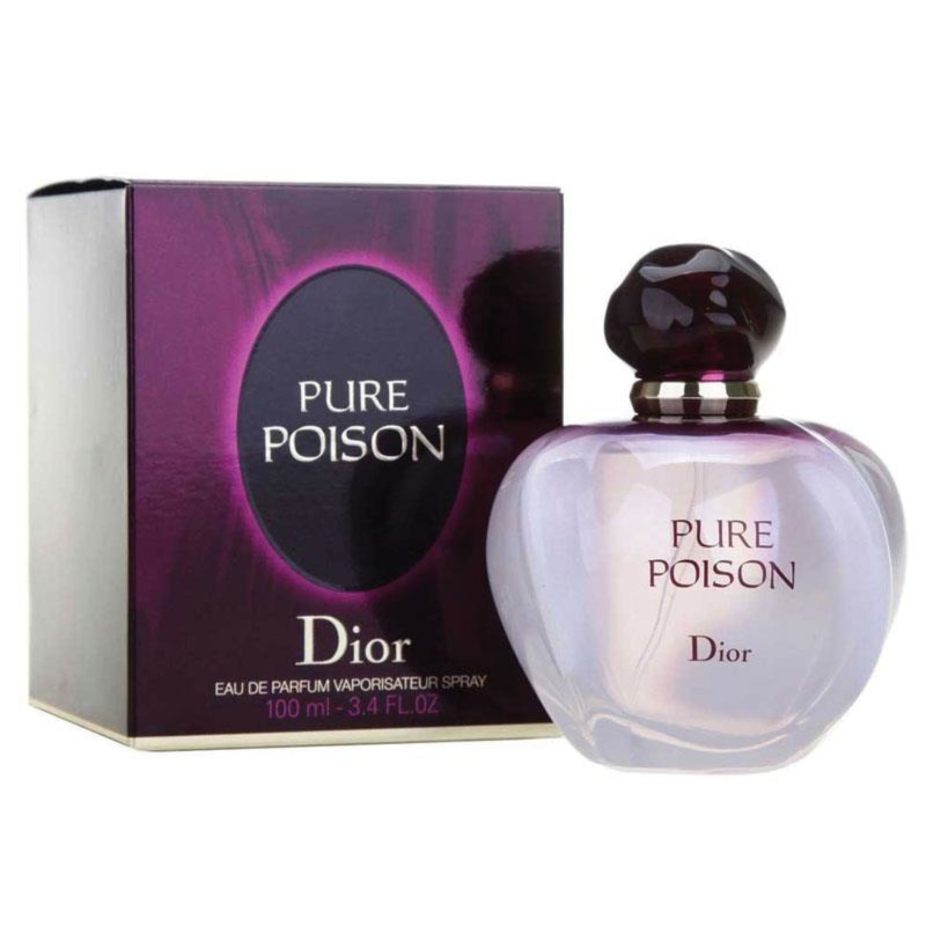Christian Dior Pure Poison Eau de Parfum for Women - Floral Vanilla Perfume Spray, Long-Lasting Fragrance for Evening Wear & Special Occasions