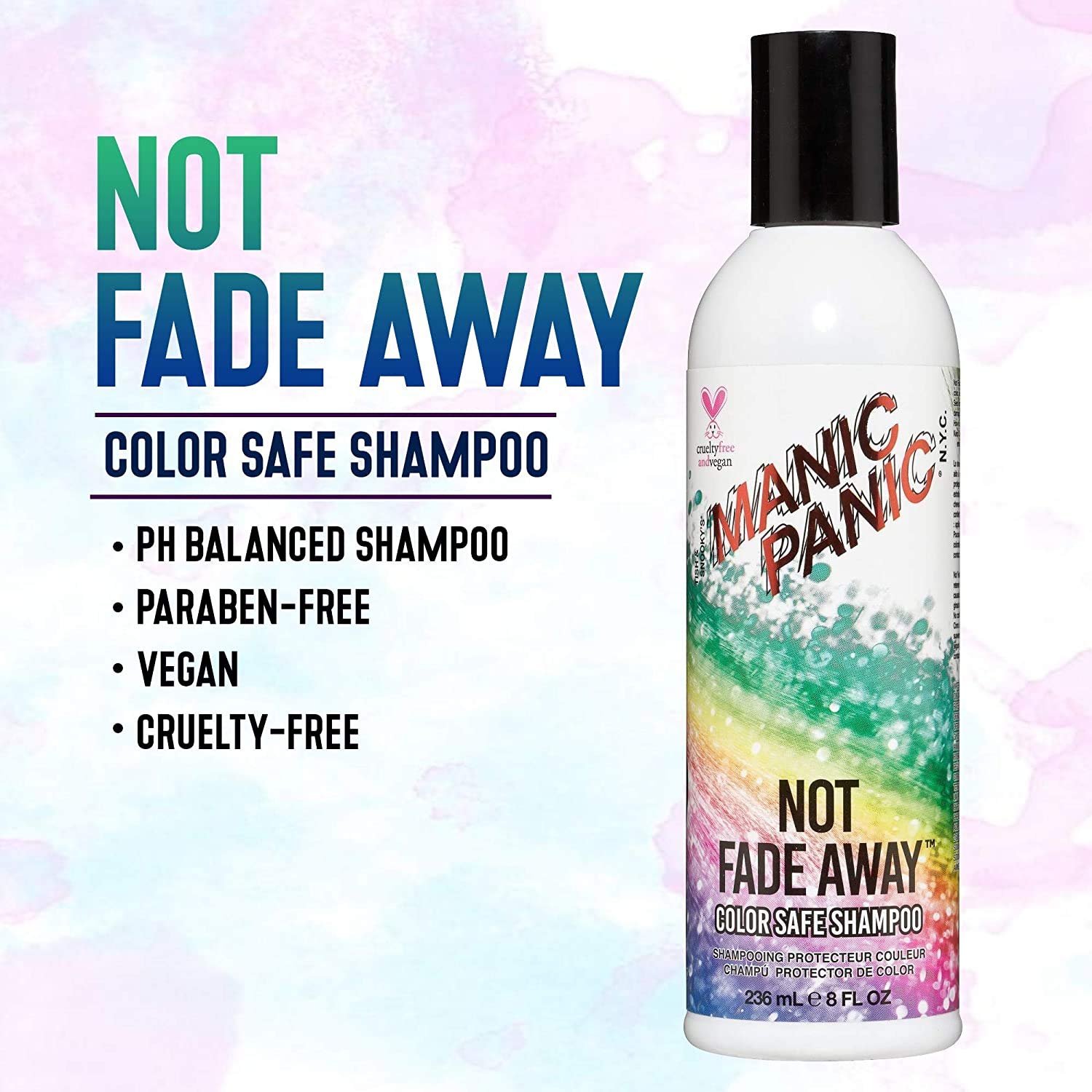 MANIC PANIC Fuschia Shock Dark Pink Semi-Permanent Hair Dye Kit with 40 Volume Bleach Developer, Clarifying Shampoo & Color-Safe Conditioner Set - Vibrant Fashion Hair Color for Parties, Cosplay & Creative Styling