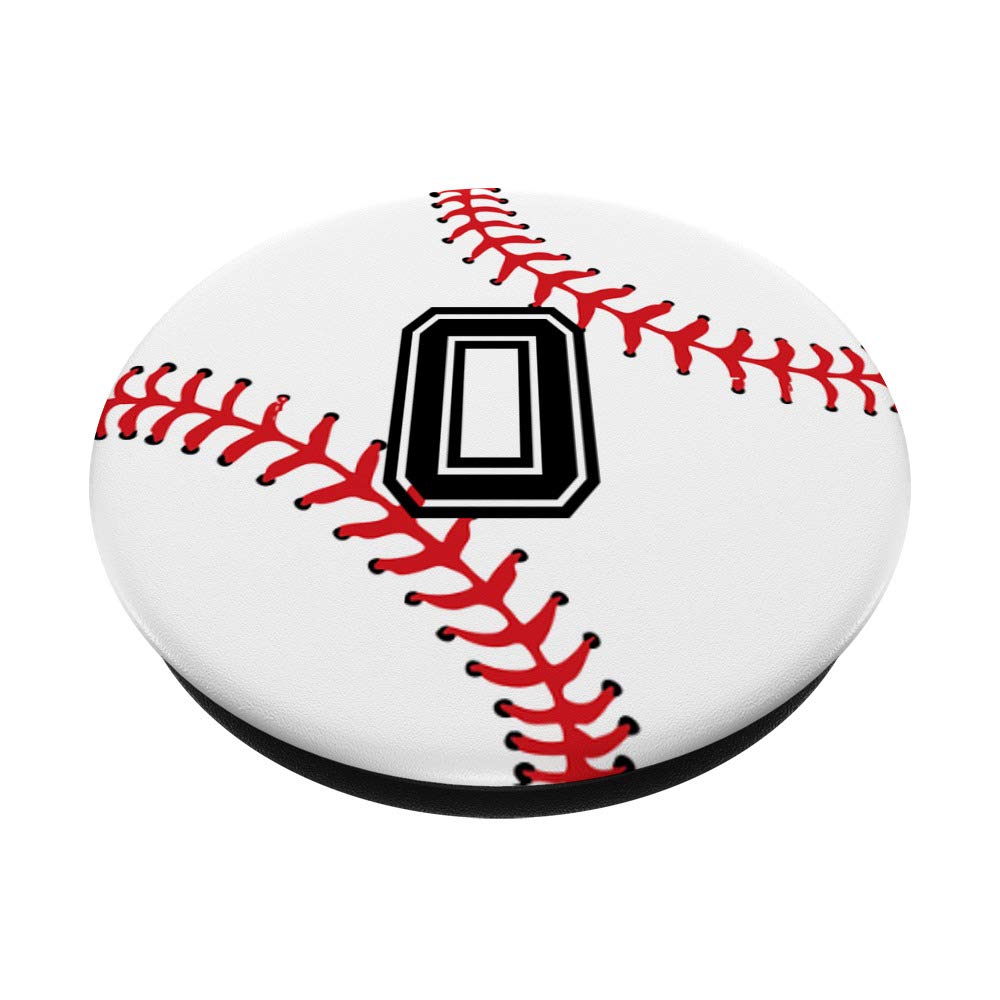 Number #0 Baseball Softball Pop Grip | Swappable Sports Pocket Socket PopSockets PopGrip for Phones & Tablets - Perfect for Game Days & Outdoor Adventures