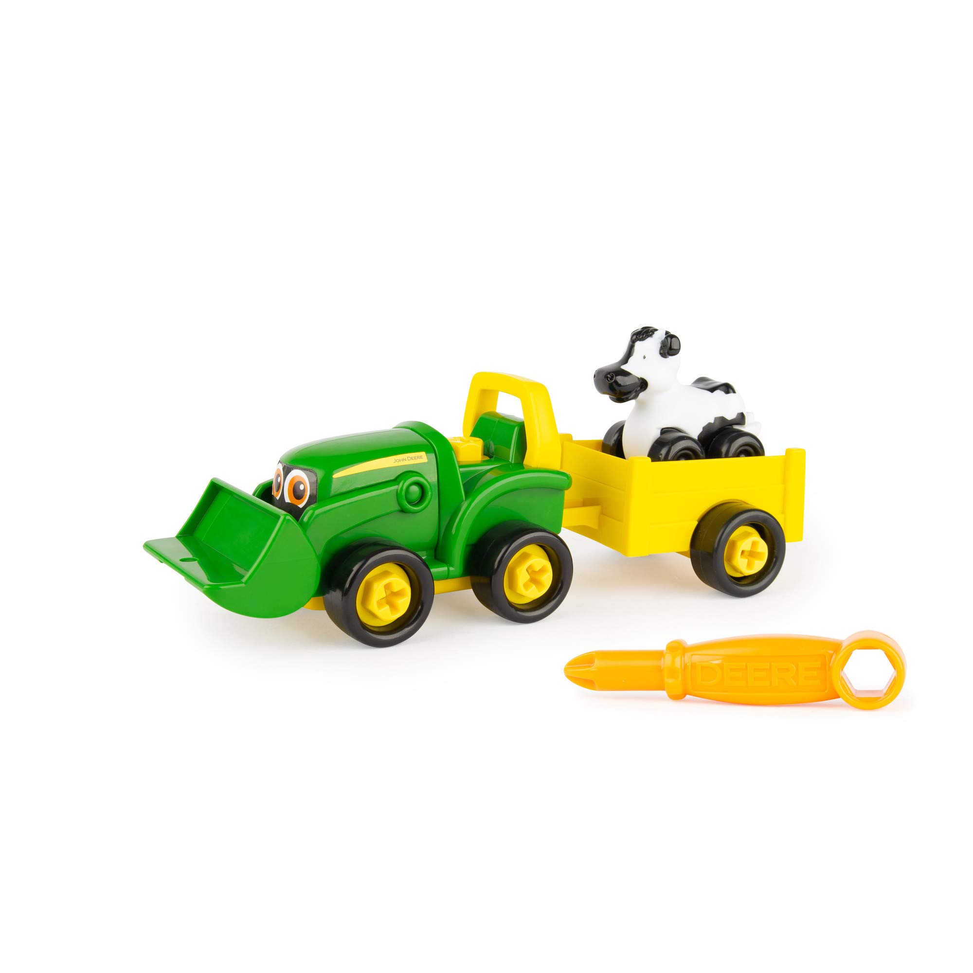 John Deere 47209 Green Tractor Toy for Kids - Durable Farm Vehicle Playset - Perfect for Pretend Play, Outdoor Adventures & Collectors