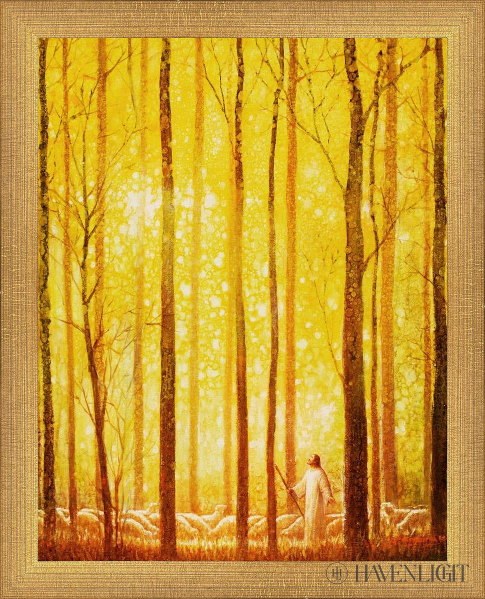 Wonder by Yongsung Kim - Inspirational Christian Art Print for Home & Office Decor - Perfect for Living Rooms, Bedrooms, and Church Spaces