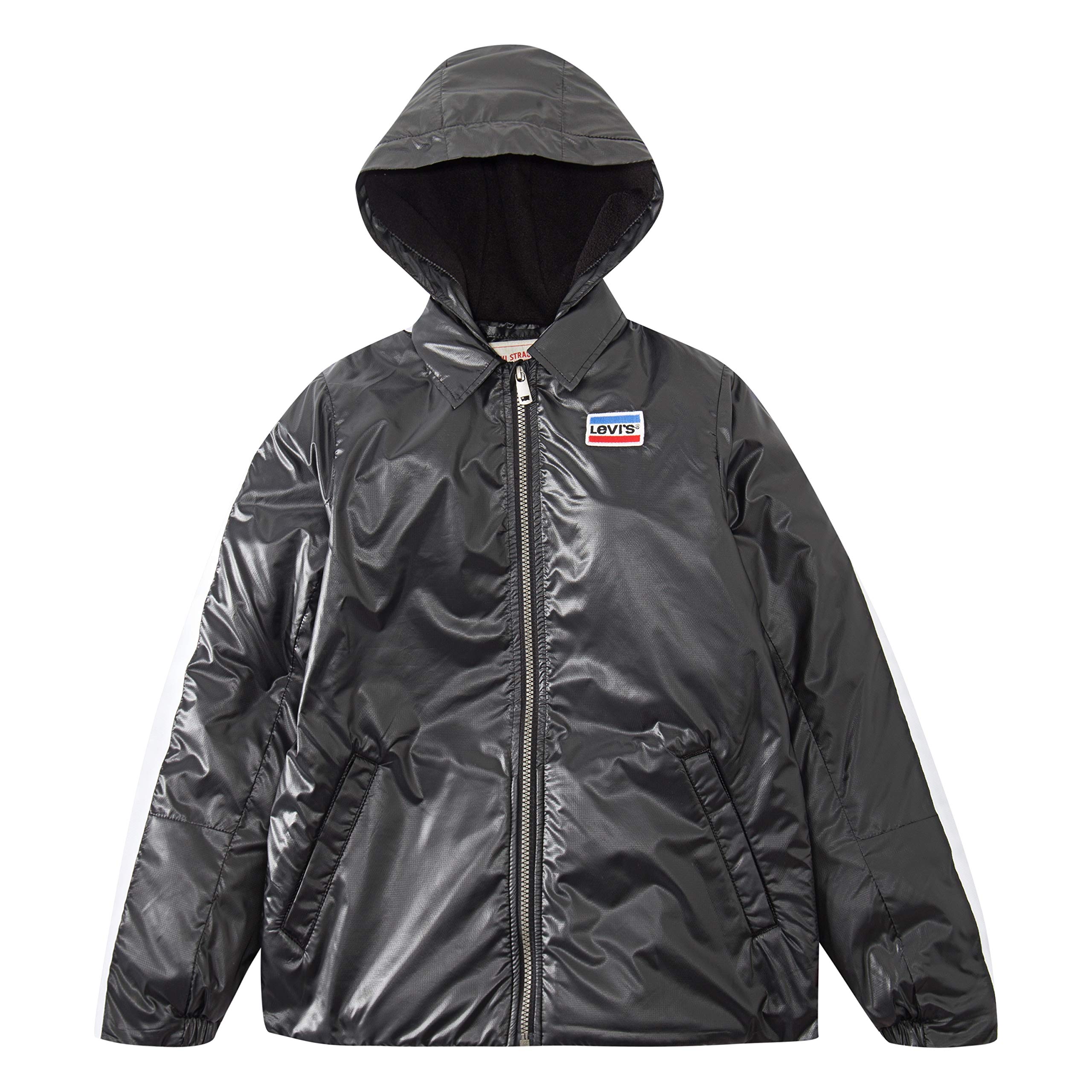 Levi's Kids' Windbreaker Jacket - Lightweight Waterproof Hooded Jacket for Boys & Girls - Perfect for Outdoor Play, School & Rainy Days
