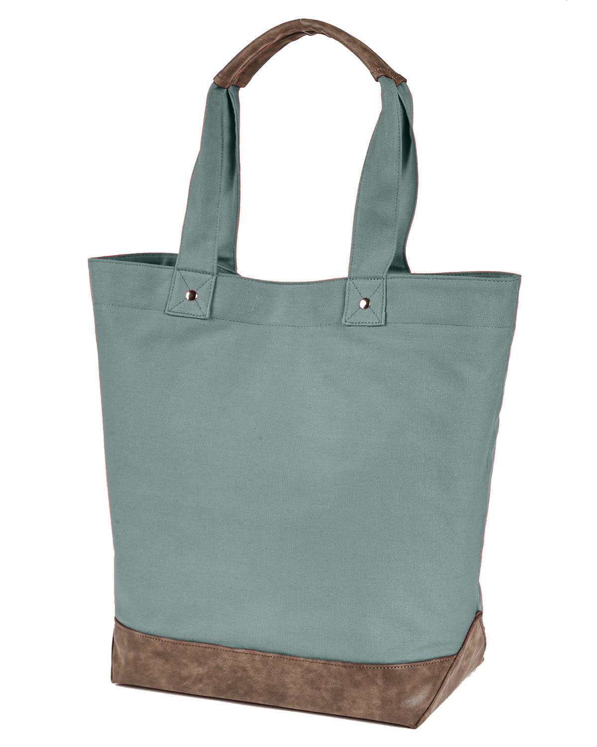 Authentic Pigment AP1921 Canvas Resort Tote Bag - Stylish Beach Tote for Women, Perfect for Vacation, Pool, Shopping & Travel Accessories
