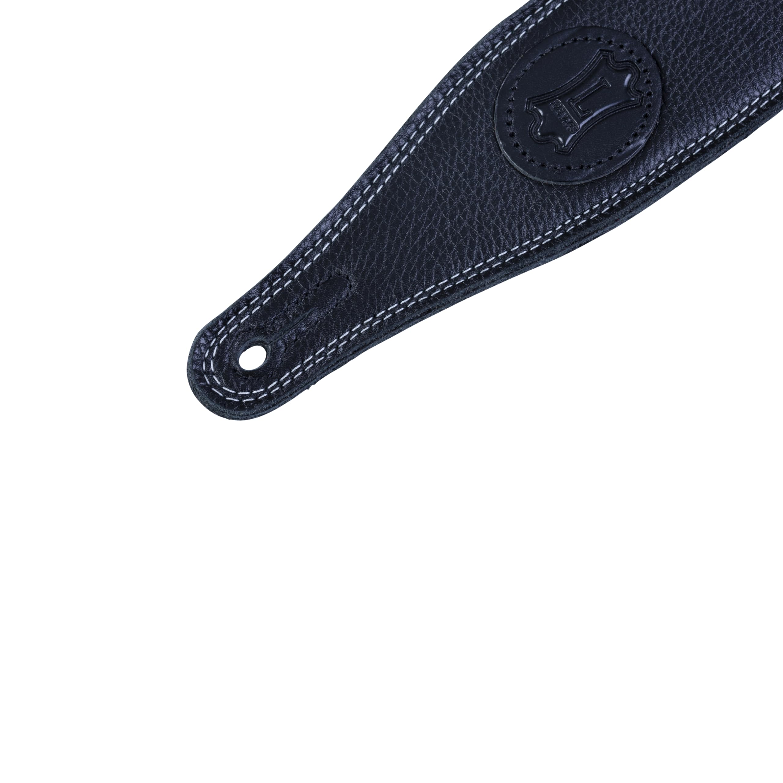 Levy's Leathers M17SS-BLK Super-Soft Electric Guitar Strap - Black | Premium Adjustable Shoulder Strap for Electric & Acoustic Guitars | Perfect for Live Performances & Studio Sessions