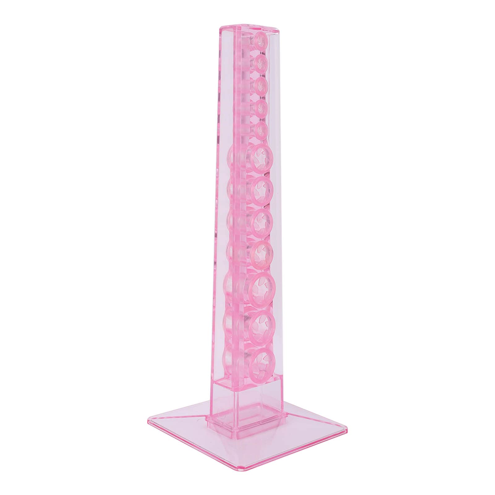 Premium Acrylic Pen Display Stand - Large Capacity Multi-Functional Organizer for Office & Home Use (Elegant Pink) - Perfect for Women's Desk, Gift Ideas & Stationery Lovers