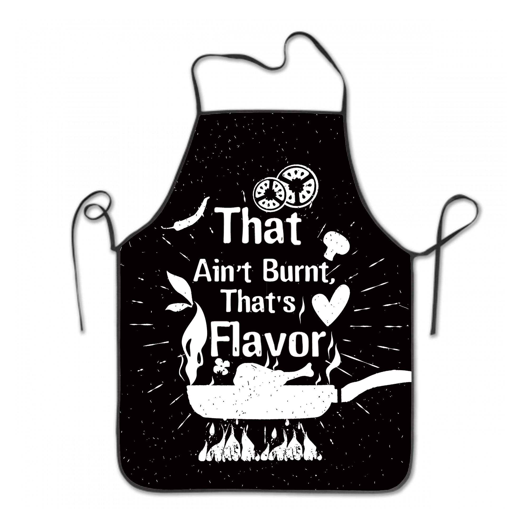 Funny Chef Apron for Cooking - Durable Kitchen Bib Apron for Home & BBQ - Perfect for Grilling, Baking & Holiday Gifts