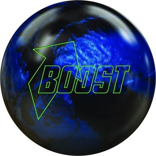 900Global Boost Hybrid Blue Black Bowling Ball - High Performance Reactive Resin for Hook & Control - Perfect for League Play & Tournament Strikes