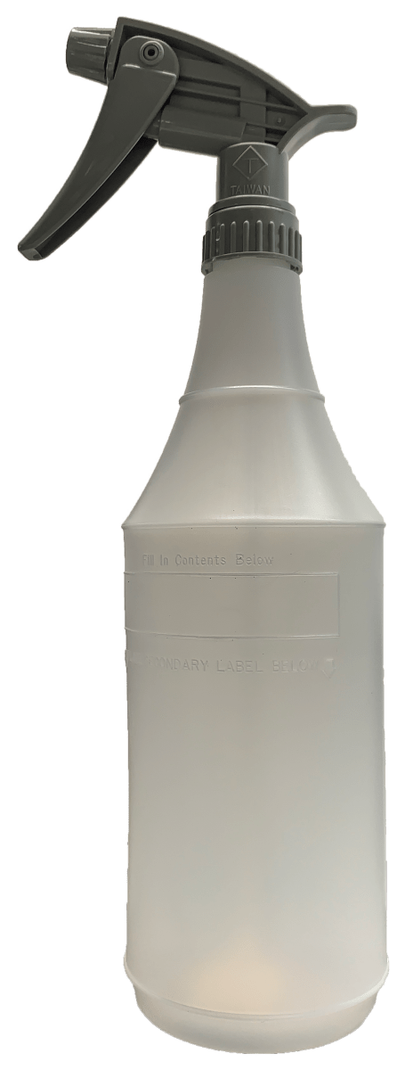 Chemical Resistant Spray Bottle - Heavy Duty Plastic Sprayer for Cleaning, Gardening & DIY Projects - Perfect for Household, Garage & Workshop Use