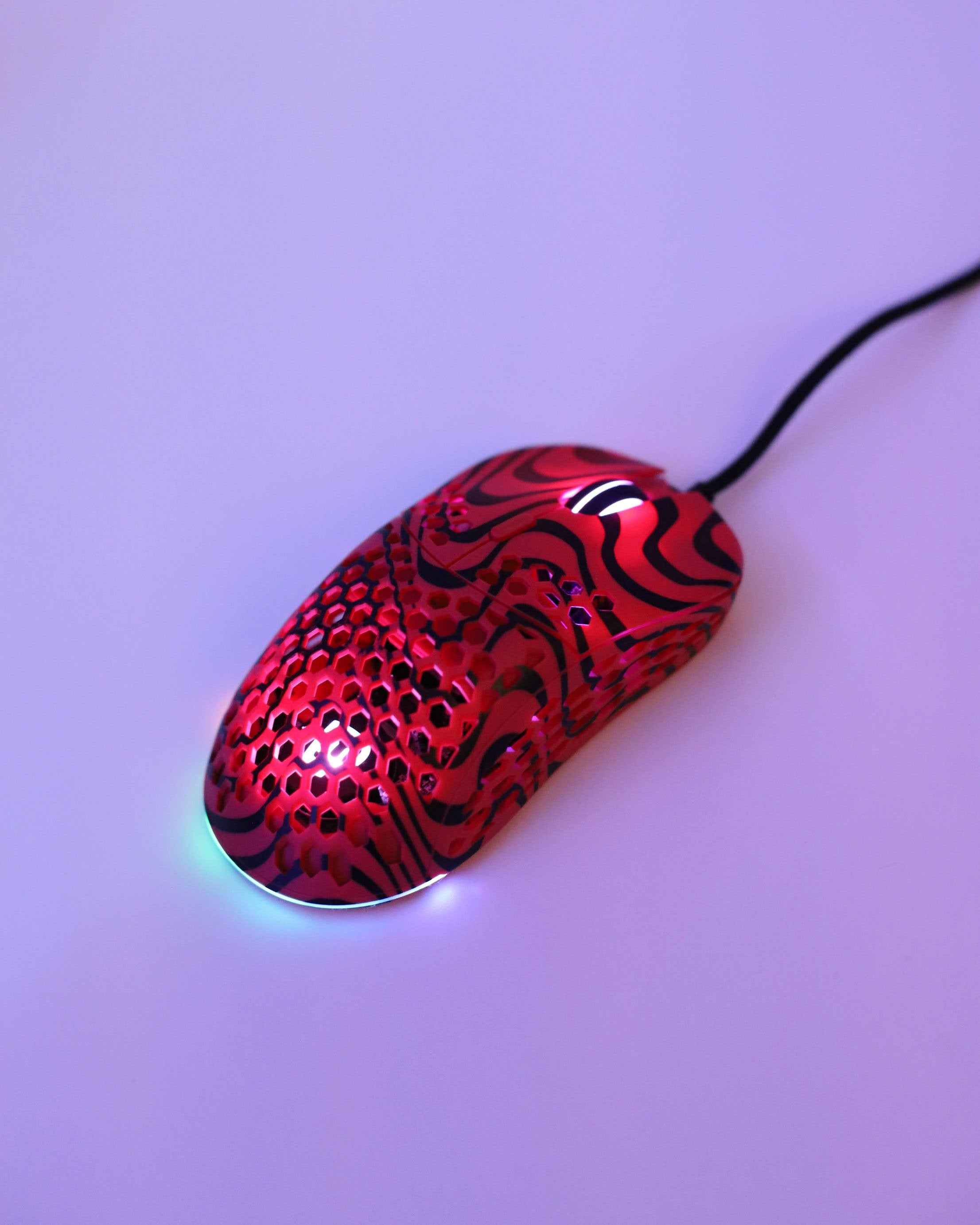 Pewdiepie X Ghost M1 UltraLight Wireless Gaming Mouse - Ergonomic RGB Wired/Wireless Computer Mouse for PC, Mac, Laptop - Perfect for FPS, MOBA, Esports & Streaming Gaming Sessions