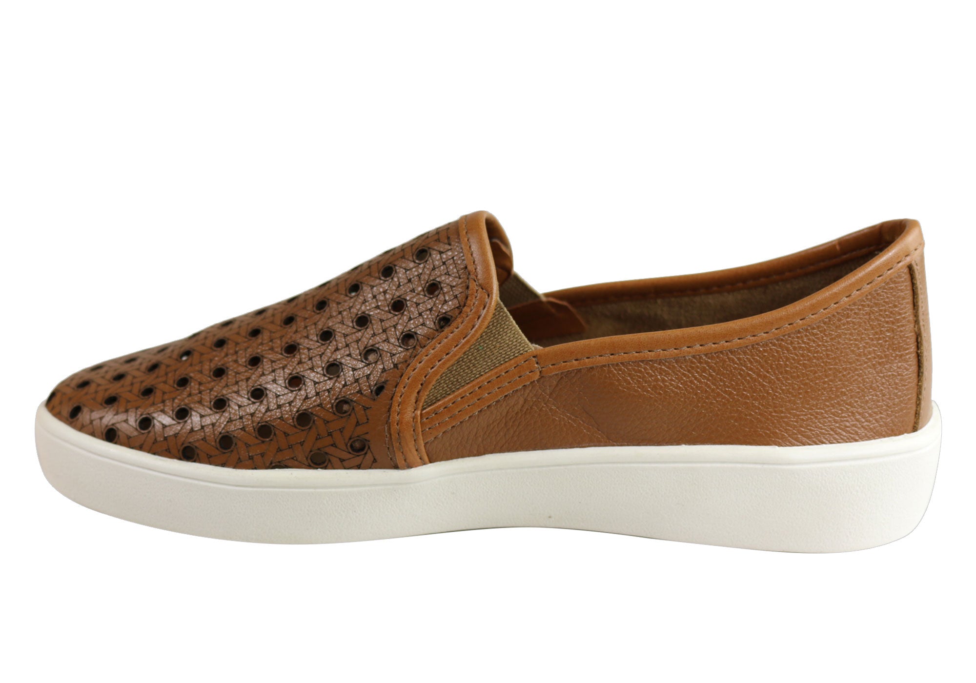 Orcade Lola Women's Comfortable Leather Casual Shoes - Handmade in Brazil - Perfect for Walking, Travel & Everyday Wear