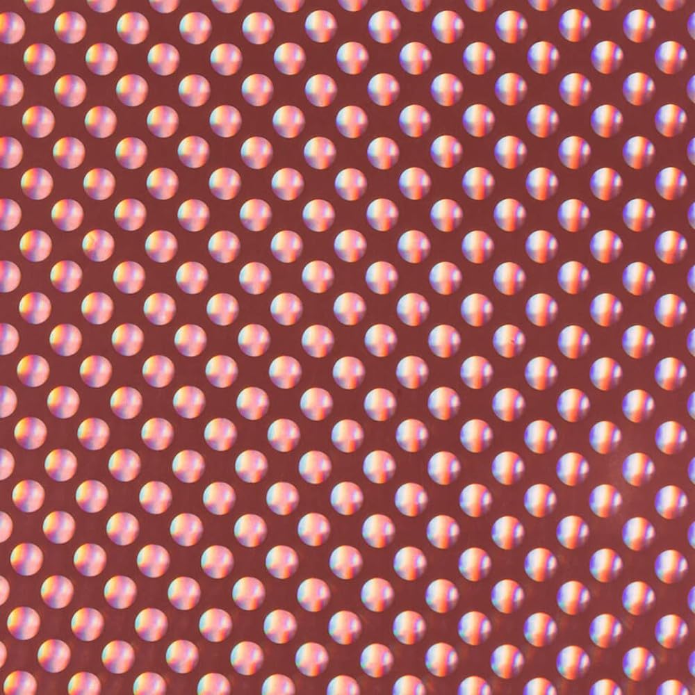 Premium Cricut Light Pink Vinyl - Permanent Holographic Bubble Vinyl for DIY Crafts, Home Decor, Scrapbooking & Sign Making - Perfect for Cricut Machines, Silhouette Cameo & Vinyl Cutting Projects