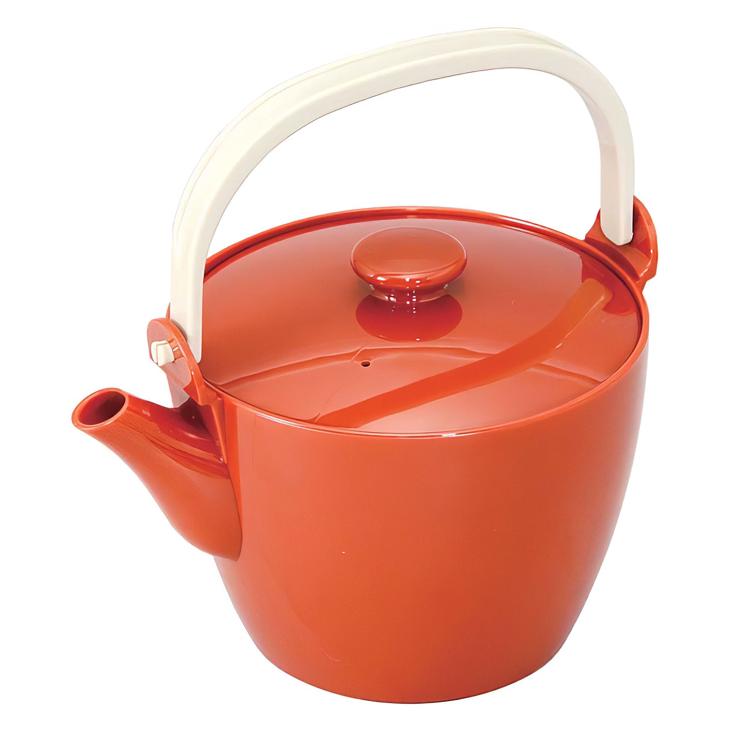 Entec Plastic Dobin Teapot - 34oz Japanese Style Teapot with Stainless Steel Infuser, BPA-Free for Green Tea, Herbal Tea & Loose Leaf Tea | Perfect for Home, Office & Tea Ceremonies
