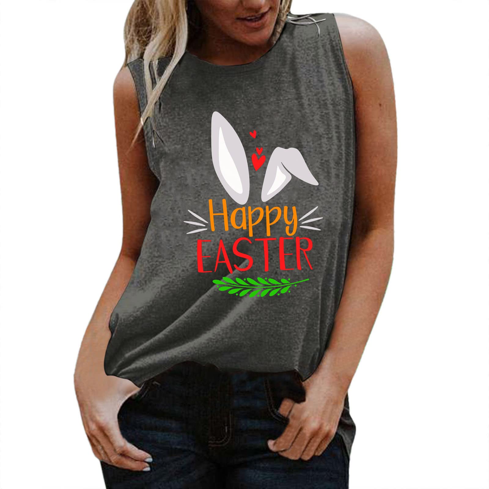 Women's Casual & Workout Tops - 3/4 Sleeve & Sleeveless Shirts for Summer | Performance Tees for Teachers & Active Wear | Dark Gray Flannel Blouse (Size M) | Perfect for Yoga, Office & Outdoor Activities