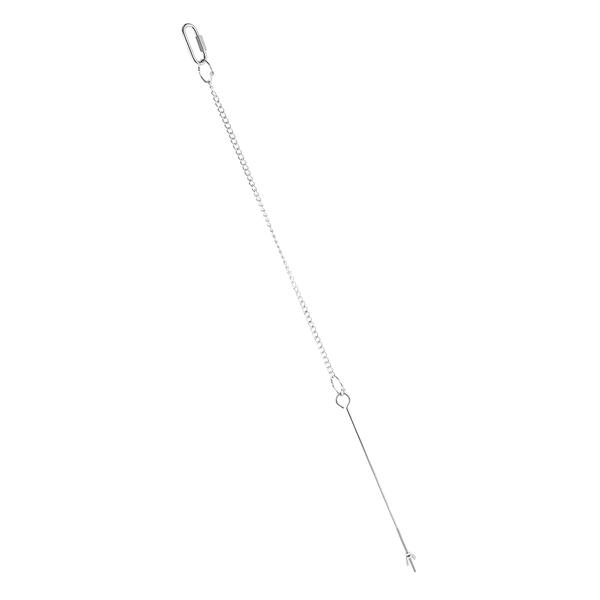 Stainless Steel Parrot Fruit & Vegetable Fork Toy - Bird Feeder Skewer with Tray for Small Birds, Treat Holder for Cockatiels, Lovebirds, Parakeets - Perfect for Cage Enrichment & Healthy Snacking
