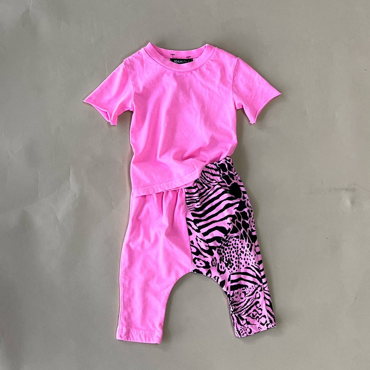 Rory Animal Baby Set - Adorable Pink Short Sleeve Outfit for Newborns & Infants | Perfect for Photo Shoots, Playdates & Special Occasions