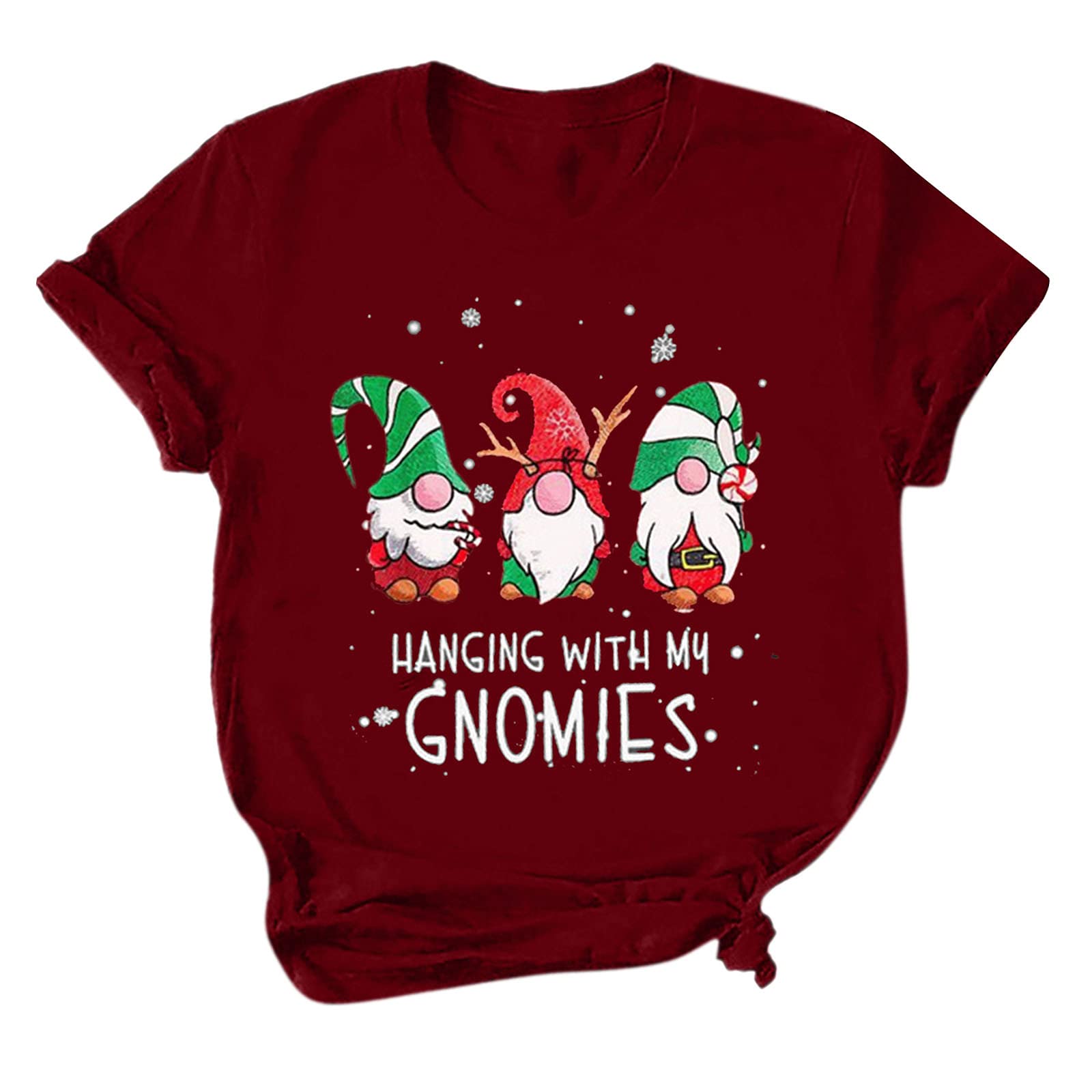 Women's Casual Short Sleeve Pullover Sweatshirt - Printed Blouse & T-Shirt for Everyday Wear, Outfits & Layering