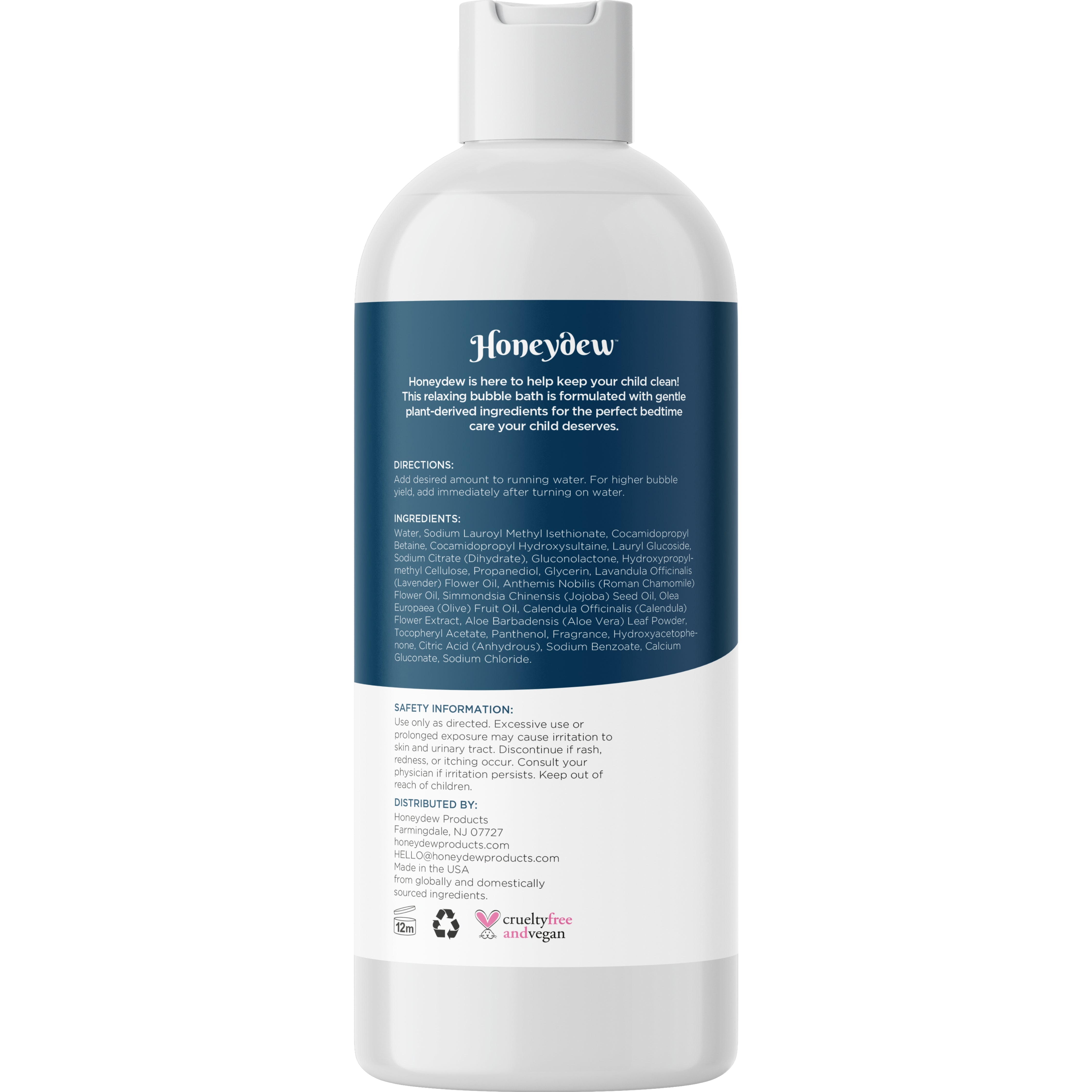 Kids Calming Bubble Bath - Gentle & Soothing for Sensitive Skin | Perfect for Bedtime & Relaxation