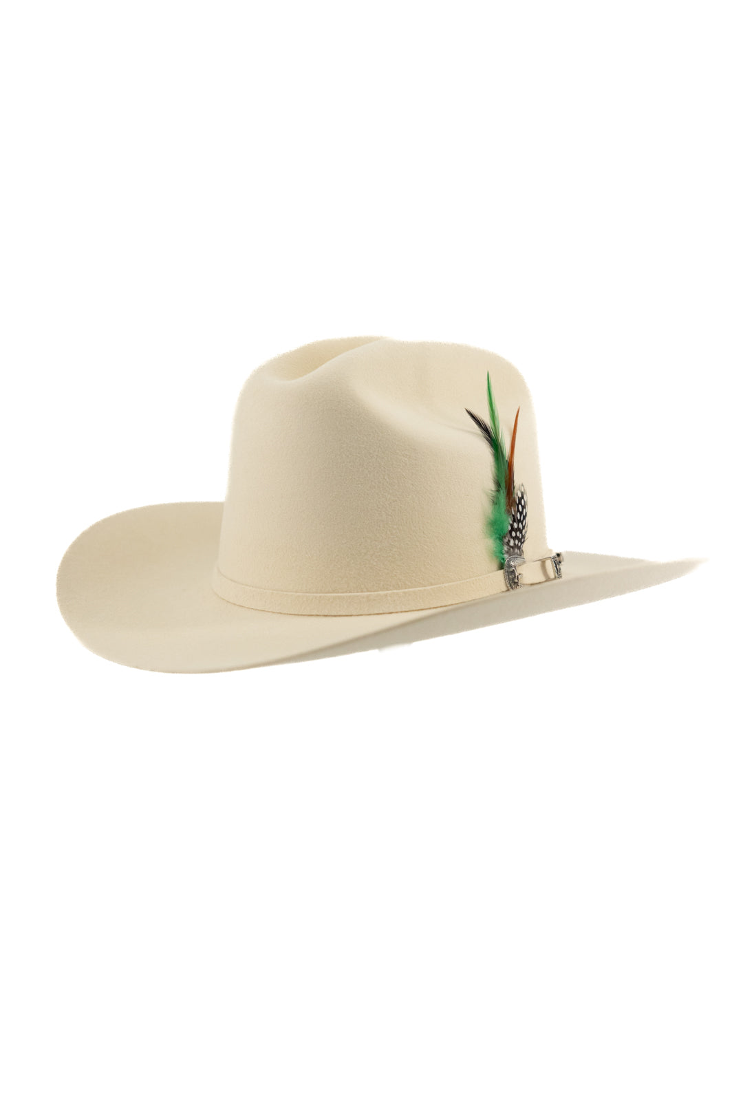 Rock'em 4X Fantasma Sinaloa Felt Cowboy Hat for Men - Western Style Rancher Hat for Country Music Festivals & Rodeo Events