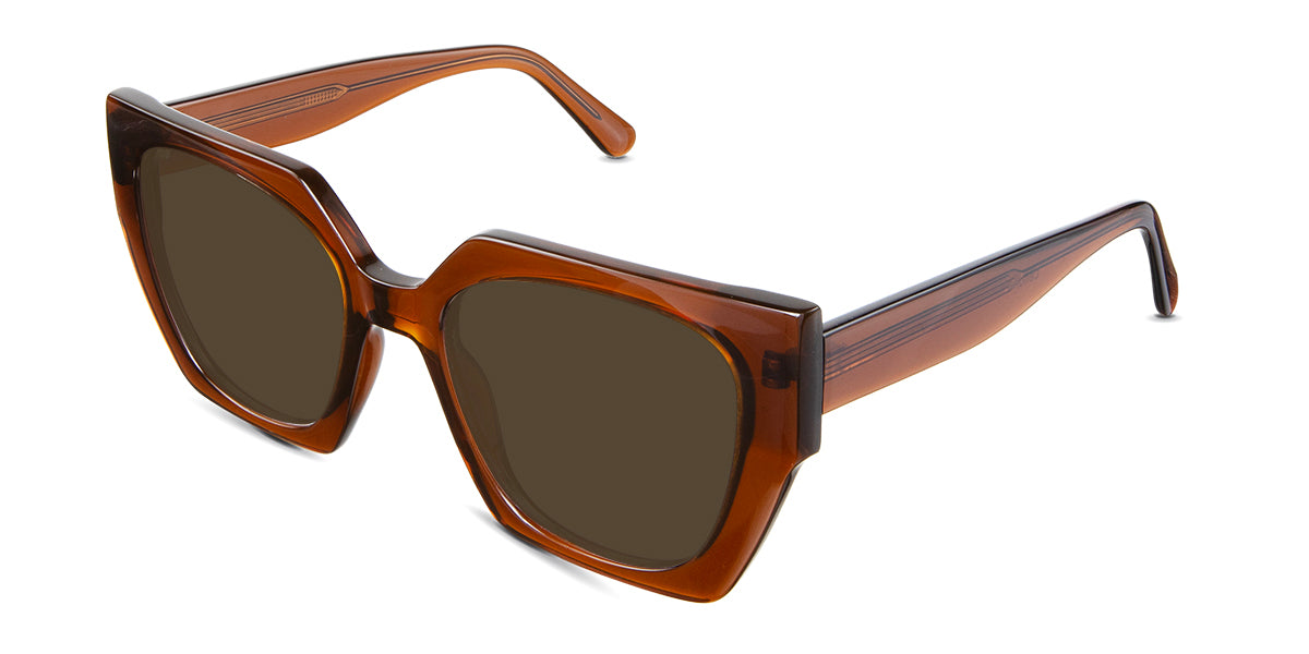 Lenor Women's Prescription Sunglasses – UV Protection, Polarized Lenses for Driving, Outdoor & Fashion Use
