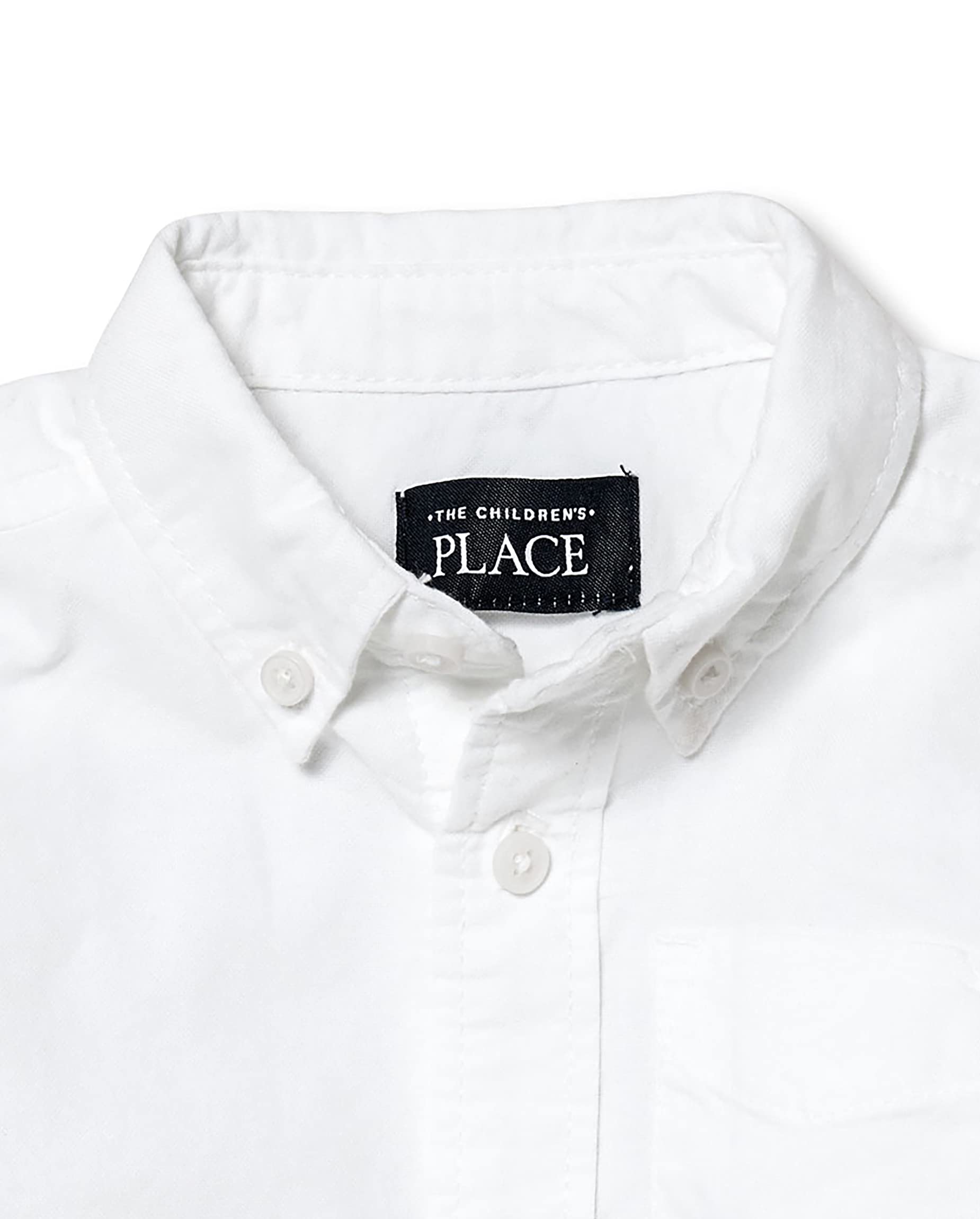 Baby Boys' Short Sleeve Oxford Shirt - Casual & Dressy for Toddlers
