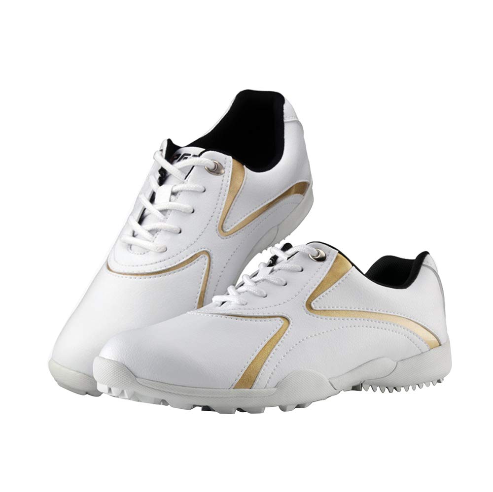 Waterproof Women's Golf Shoes - Ultra Lightweight & Breathable Spiked Golf Shoes for Training - Non-Slip & Durable Design - Perfect for Wet Conditions & All-Day Comfort on the Course
