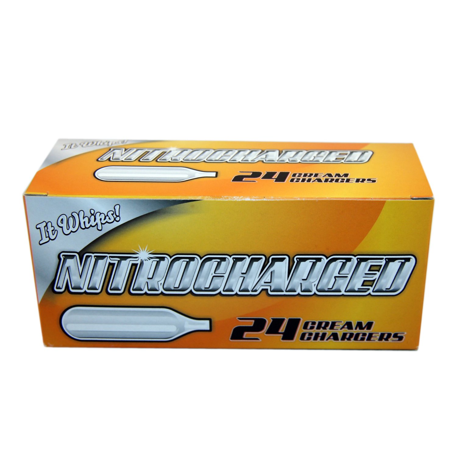 BestWhip Nitrocharged Whipped Cream Charger - 192 Count (Pack of 16) | Professional Grade N2O Chargers for Desserts, Coffee & Cocktails | Perfect for Bakeries, Cafes & Home Chefs
