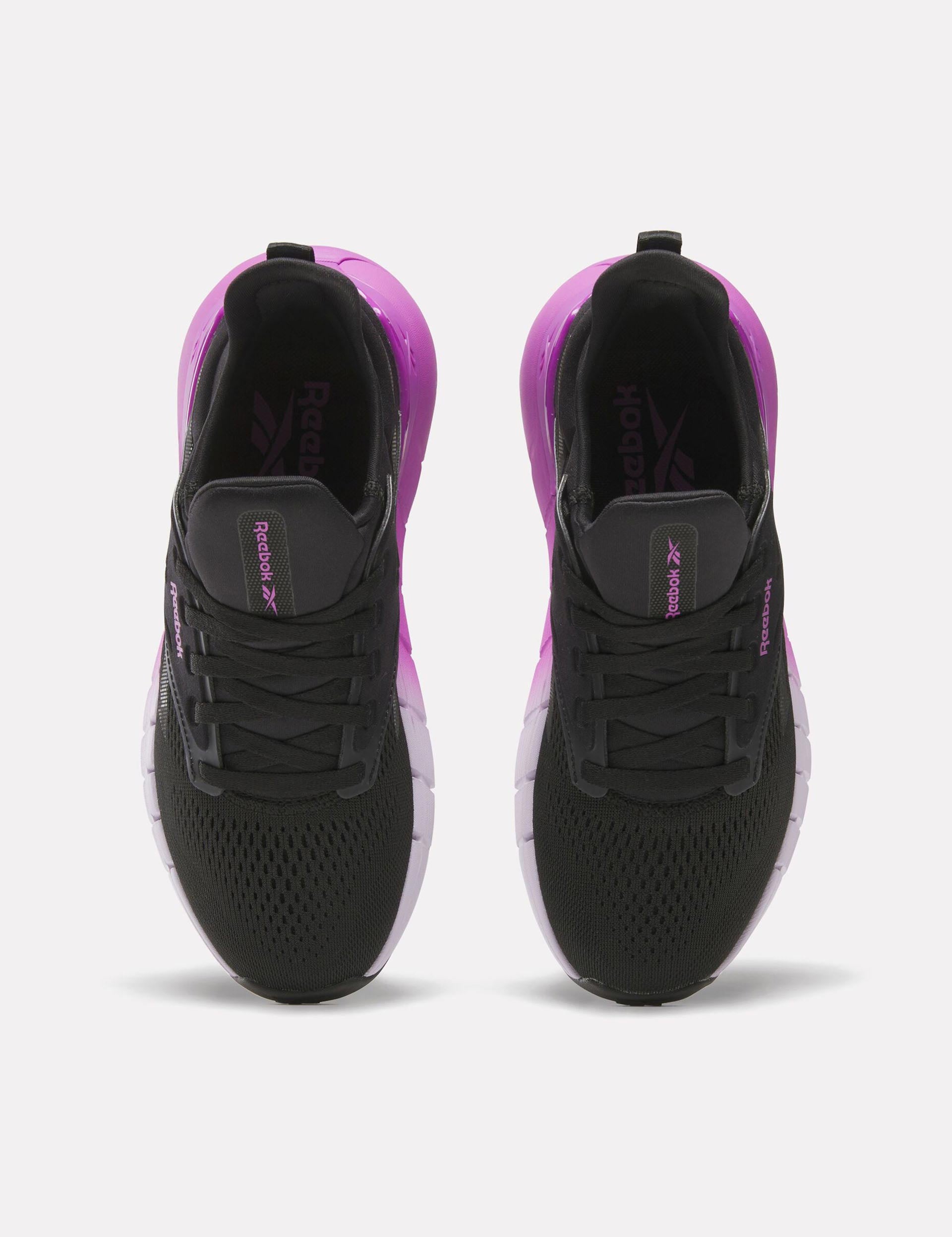Nano Gym Shoes for Men & Women - Lightweight Running Shoes for Workout, Training, Fitness - Black/Purple Rave Digital Gleam Sneakers - Perfect for Gym, Jogging, and Casual Wear