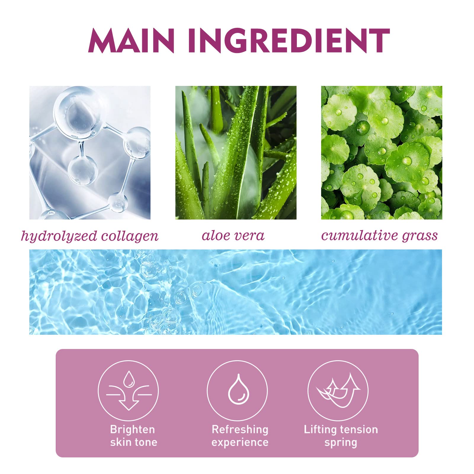 Hydrolyzed Collagen Neck Cream for Women - Anti-Aging Face & Neck Tightening Cream with Moisturizing & Firming Benefits | Spain Neckpon | Perfect for Night Routine & Wrinkle Reduction