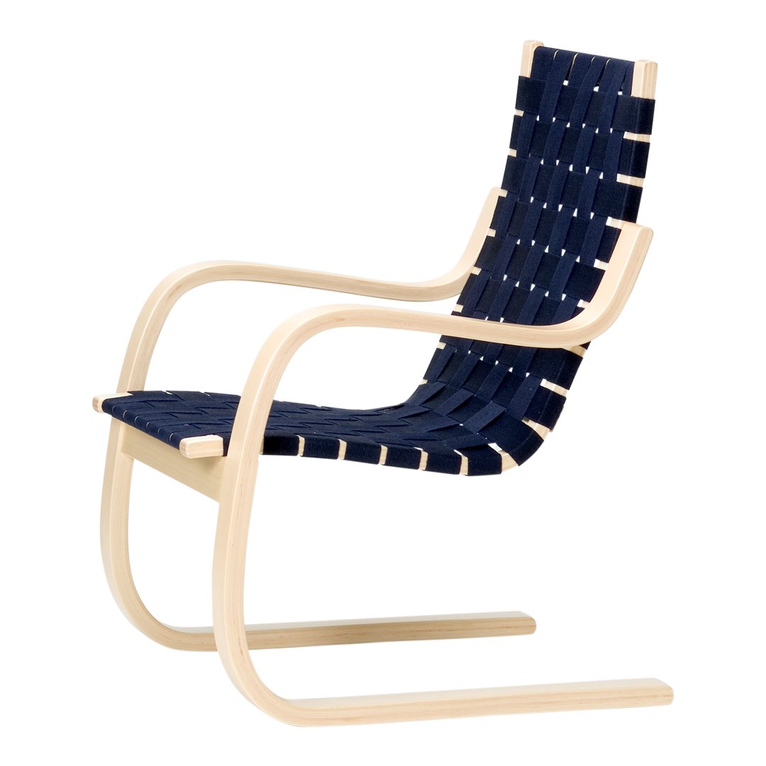 Alvar Aalto 406 Armchair by Artek - Mid-Century Modern Lounge Chair for Living Room, Office & Reading Nook - Scandinavian Design Classic