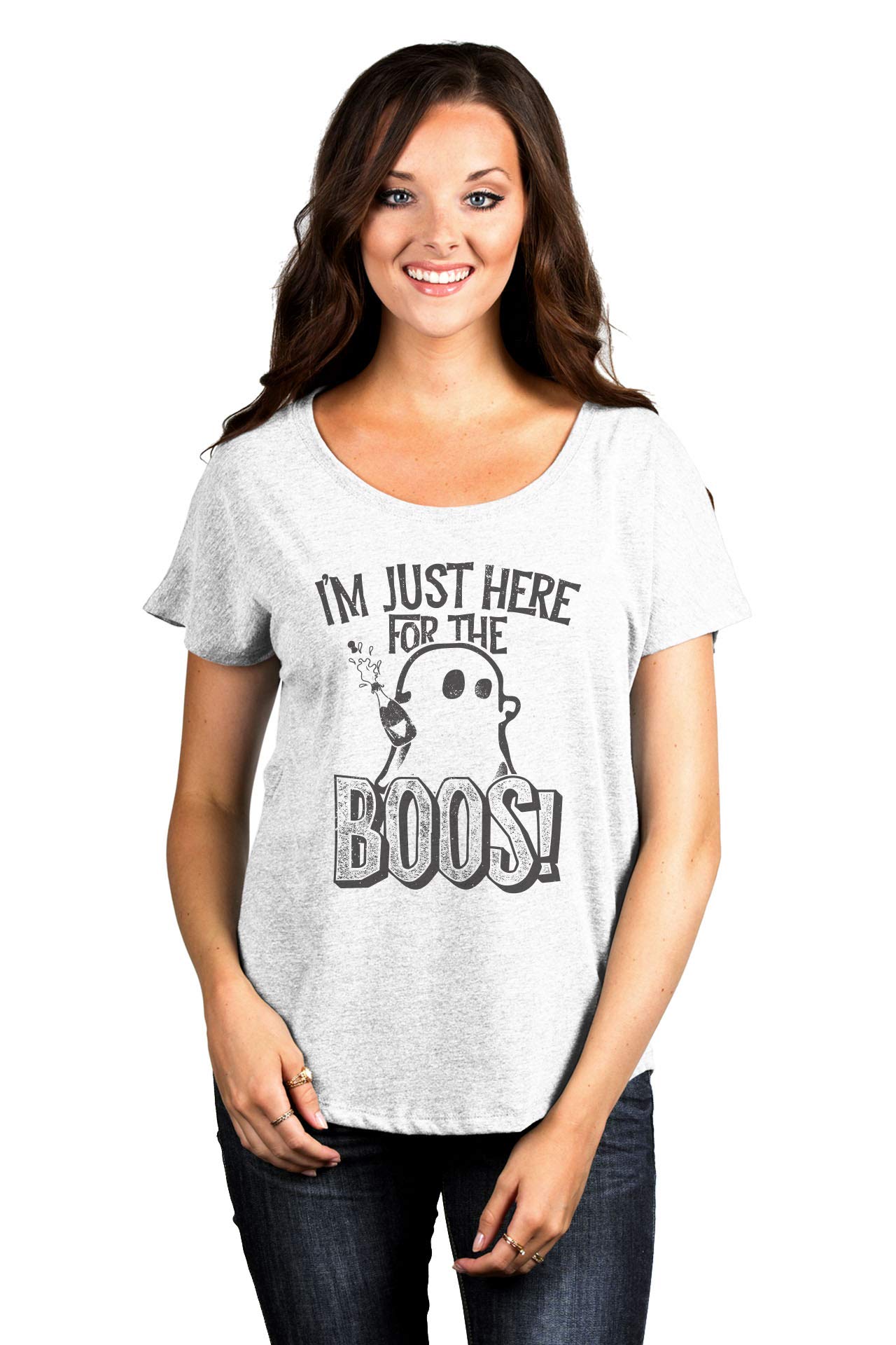 Women's Slouchy Dolman T-Shirt - Comfortable Casual Tee for Everyday Wear | Perfect for Lounge, Outings & Relaxing at Home