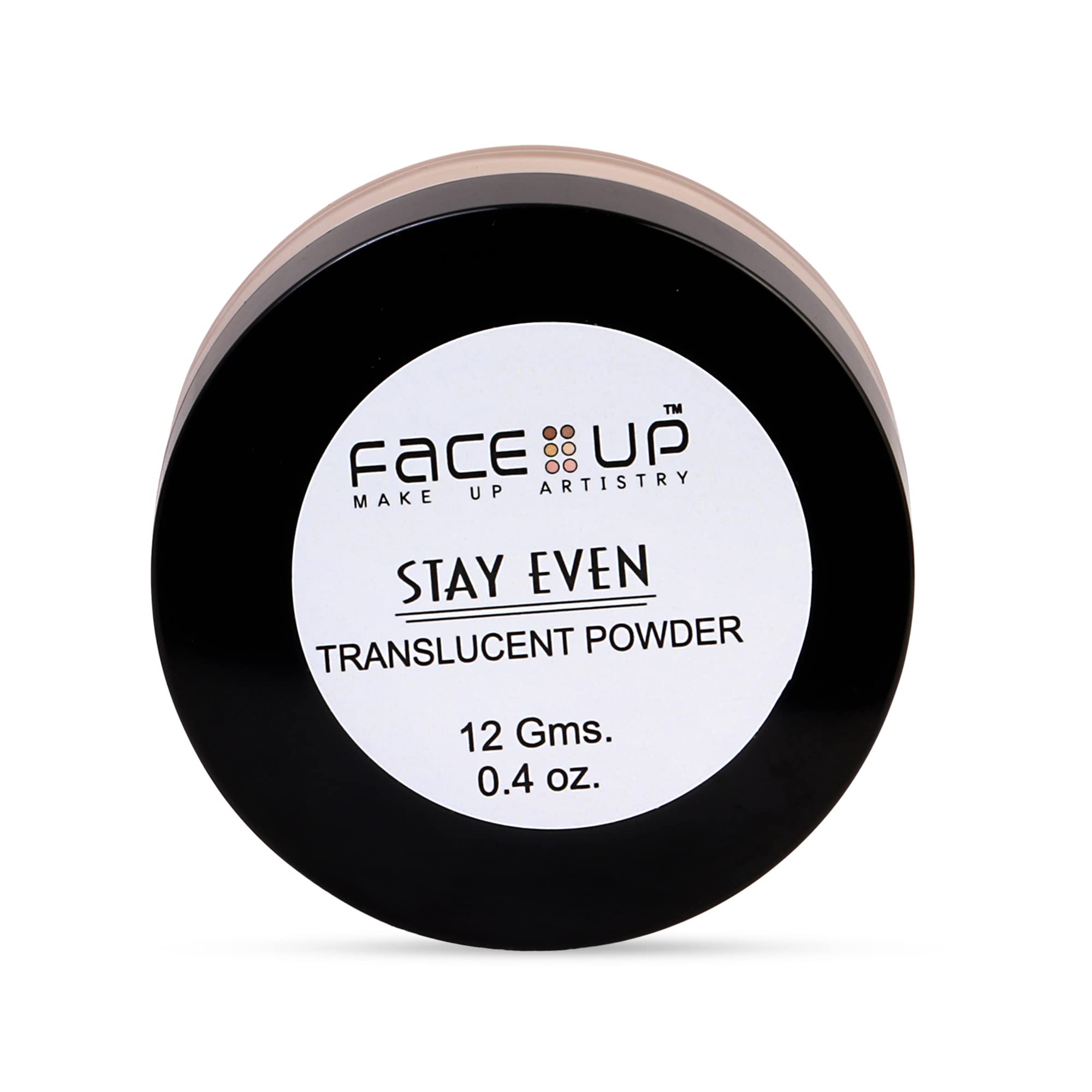 Face Up Ultra Fine Matte Loose Powder - White Tone Translucent Setting Powder for Oily Skin | Oil Control & Shine Reduction | Perfect for Everyday Makeup & Photography