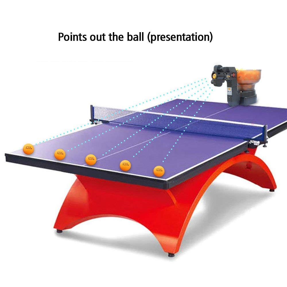 DONSU HP-07 36W Professional Ping Pong Ball Machine - Automatic Table Tennis Robot for Training & Practice | Perfect for Home, Club & Professional Use