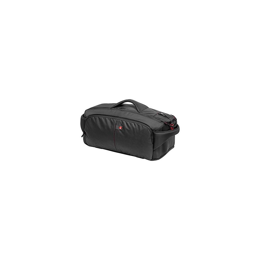 Manfrotto MB PL-CC-197 Pro-Light Camera Bag - Professional ENG Video Camera & DSLR Bag with Video Rig Support, Ergonomic Design & Protective System for Photographers (Black/Charcoal Grey) - Perfect for Film Sets, Travel & Outdoor Shooting