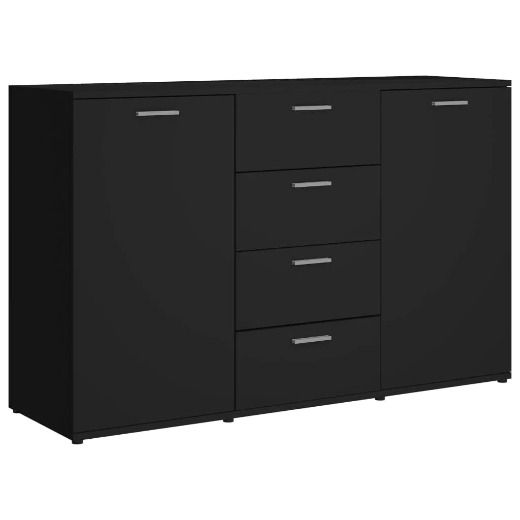 vidaXL Sideboard Storage Cabinet with Drawers - Chipboard Standing Cabinet for Living Room, Bedroom & Dining Room - Multi Colors for Home Organization & Decor