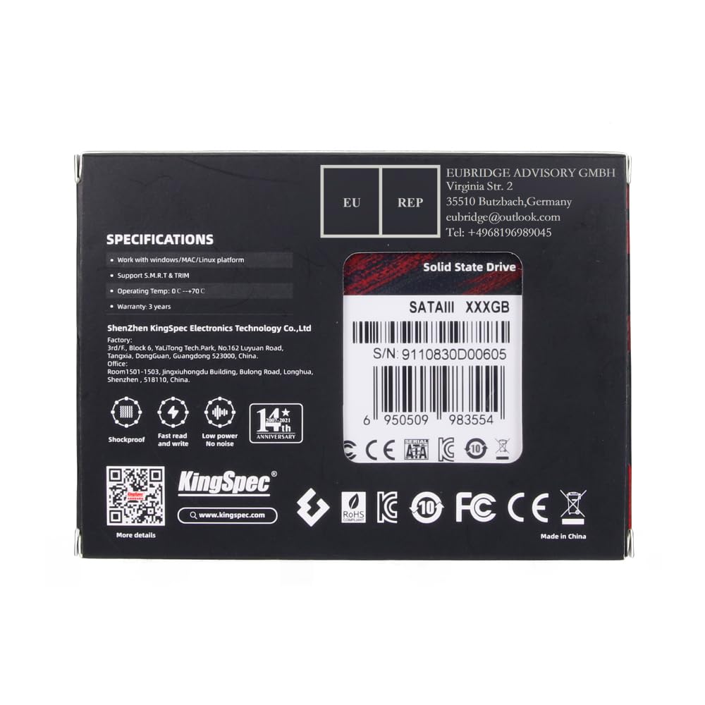 KingSpec 2TB 2.5