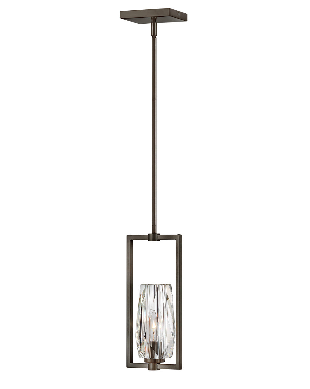 Ana LED Pendant Light in Black Oxide - Modern Industrial Ceiling Lighting for Kitchen Island, Dining Room & Bedroom