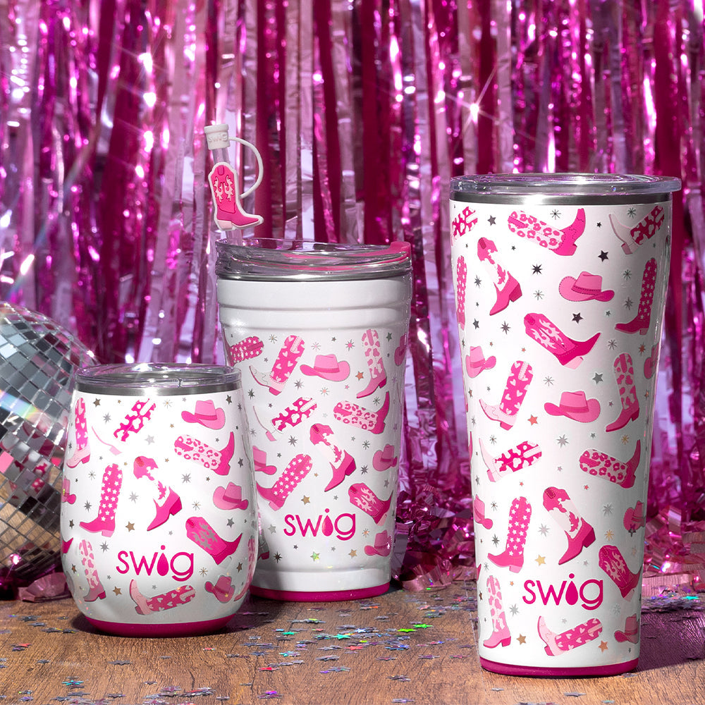 Let's Go Girls Stemless Wine Glass 14oz - Elegant & Durable for Parties, Weddings, Girls Night Out