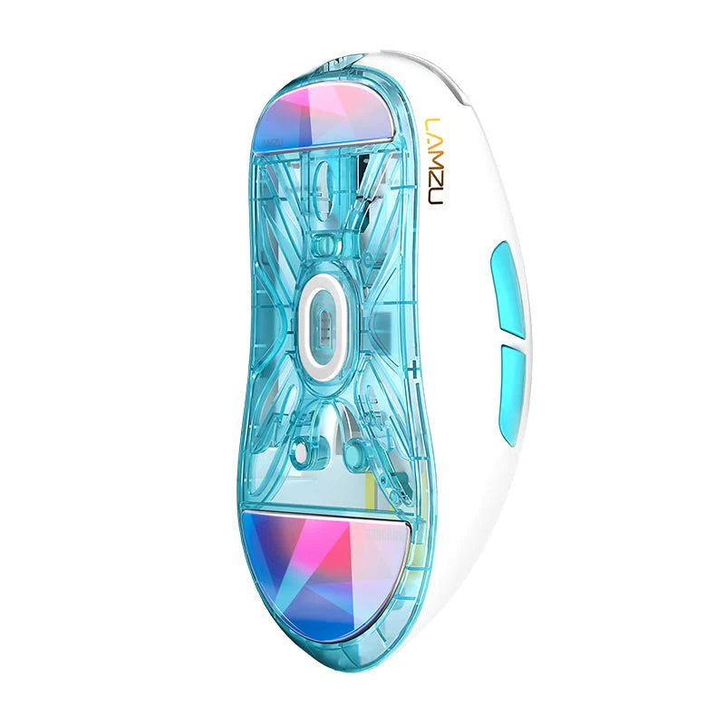 Lamzu Sapphire Mouse Skates - Premium Glide Feet for Lamzu Atlantis OG V2, OG V2 Pro & OG V2 4K Gaming Mice - Smooth Tracking for FPS, MOBA & Esports Gaming