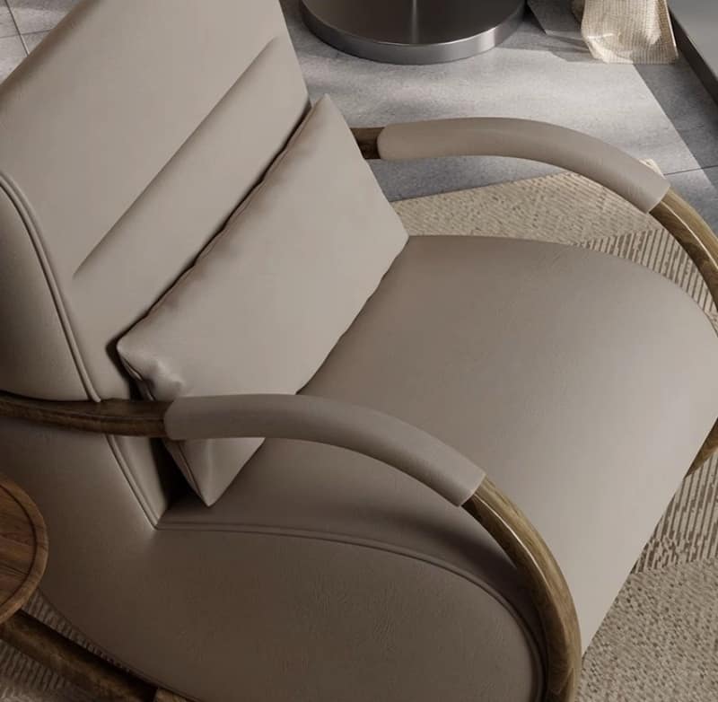 Snail Rocking Chair - Ergonomic Lazy Designer Chair for Home & Office - Perfect for Relaxing, Reading, and Lounging