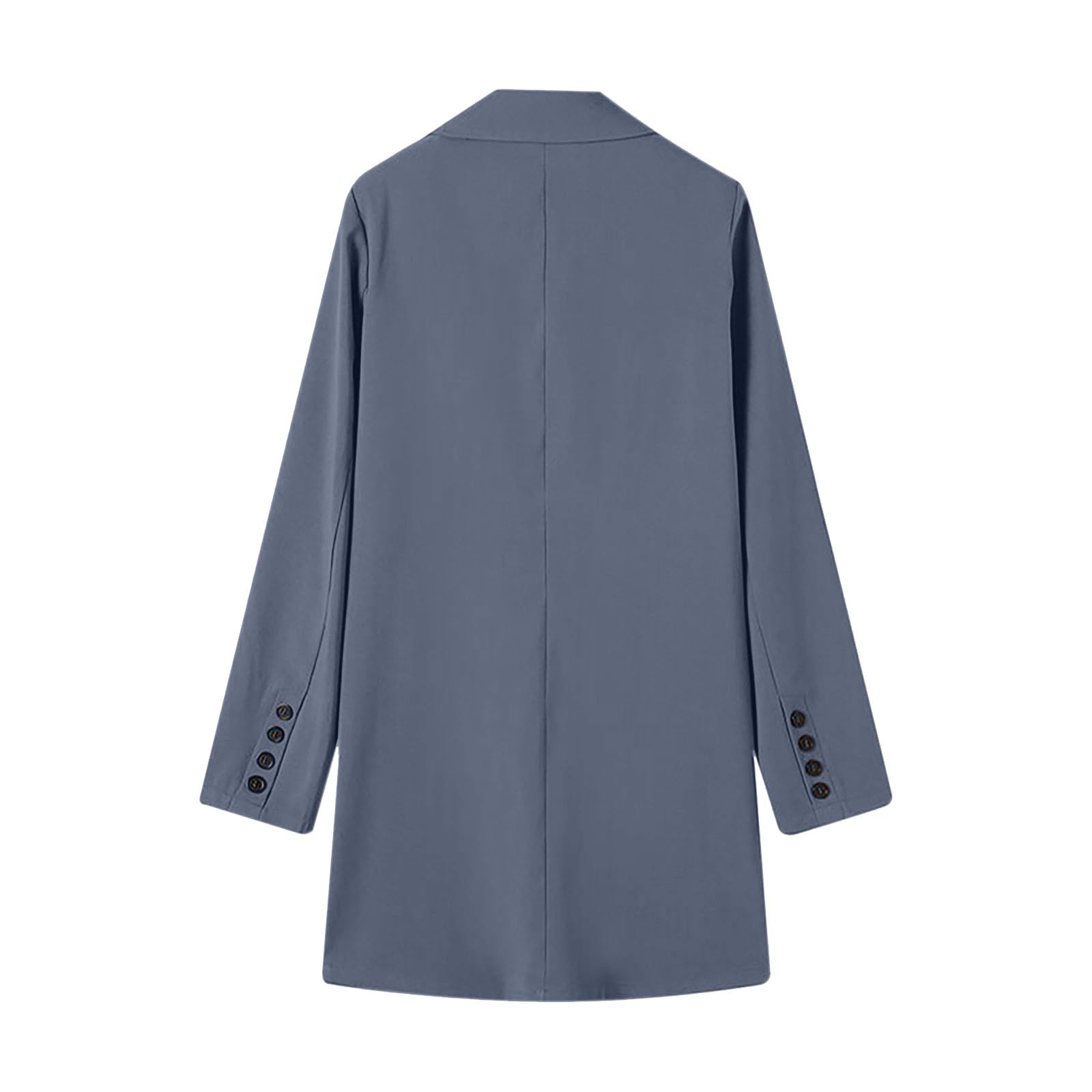 Women's Long Blazer Jacket - Business Casual Open Front Work Blazer for Office & Fall Outfits