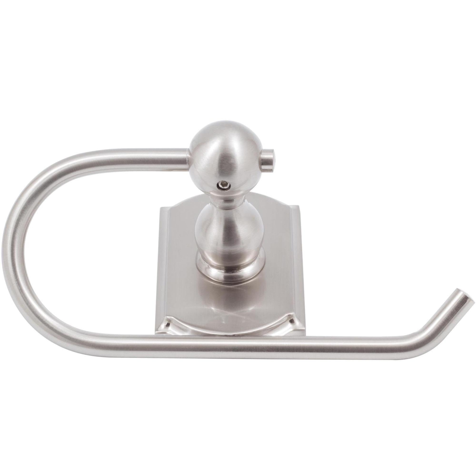 Cambridge European Paper Holder in Satin Nickel Finish - Elegant Home Office & Bathroom Organization by Stone Harbor Hardware