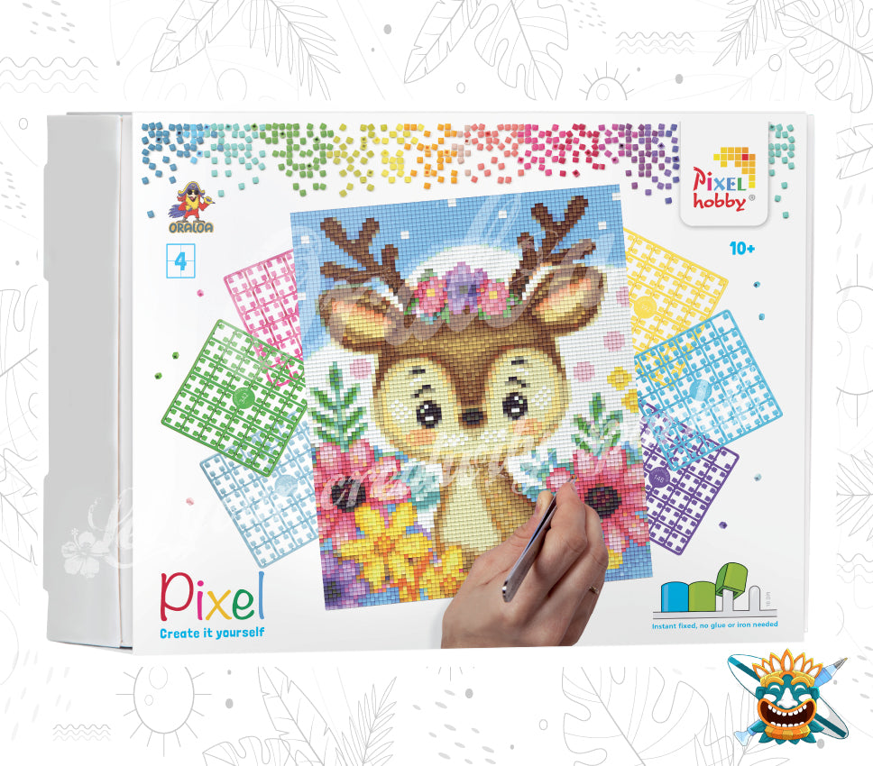 Pixel Hobby Oraloa - Premium Handmade Crochet Kit for Adults, DIY Craft Kit with Yarn & Hook - Perfect for Relaxation, Stress Relief & Home Decor (In the Fields Design)