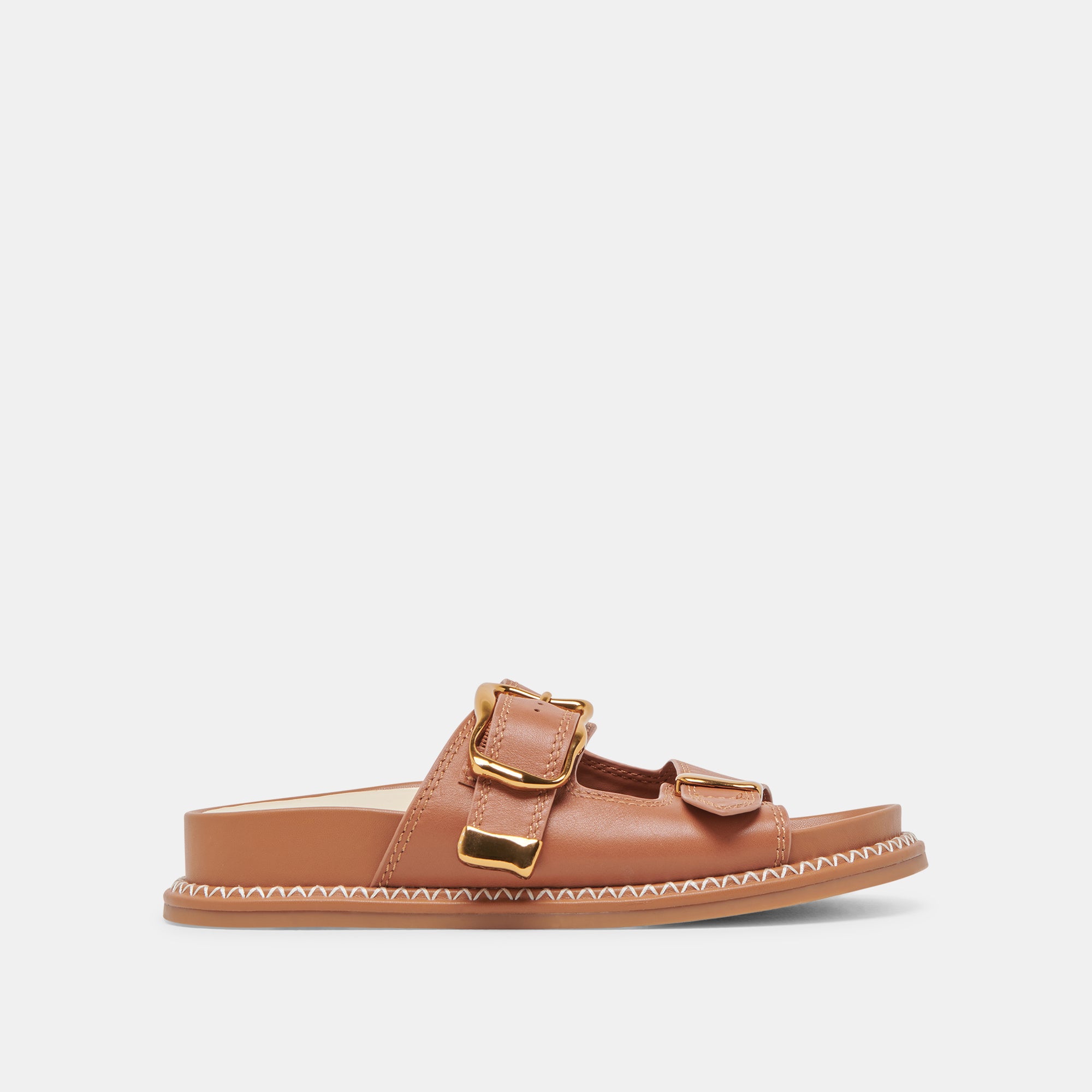 SEVANA Women's Genuine Leather Saddle Sandals - Comfortable & Stylish for Summer, Beach, and Casual Outings