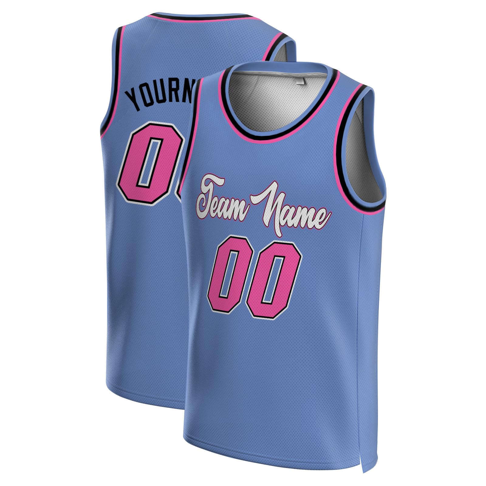 Custom Basketball Jerseys Personalized with Name & Number - Men's Women's Youth Kids Basketball Uniforms for Team Games, Practice & Fan Wear