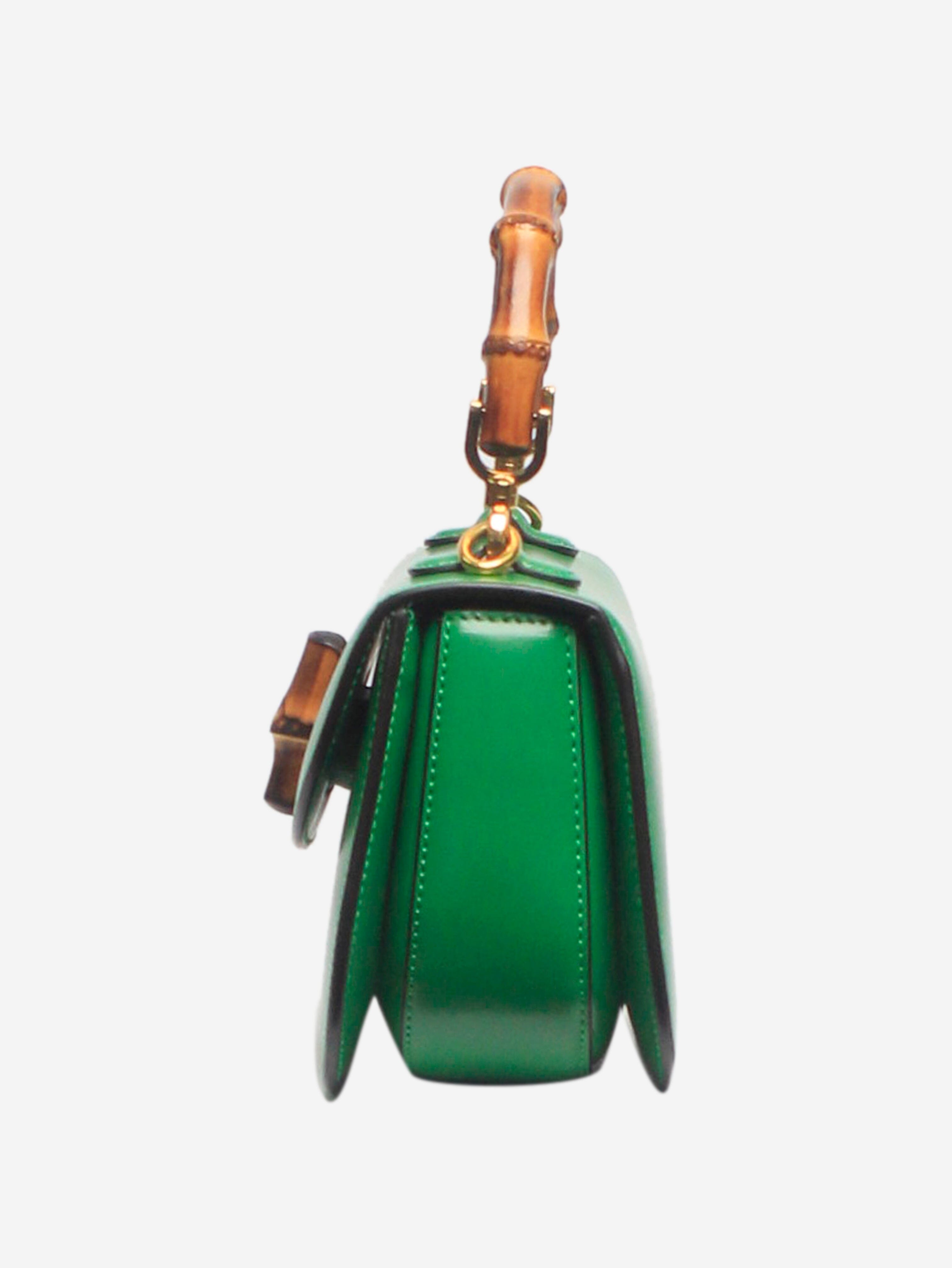 Eco-Friendly Green Bamboo 1947 Mini Crossbody Bag - Stylish & Sustainable Handbag for Women, Perfect for Travel, Shopping & Everyday Use